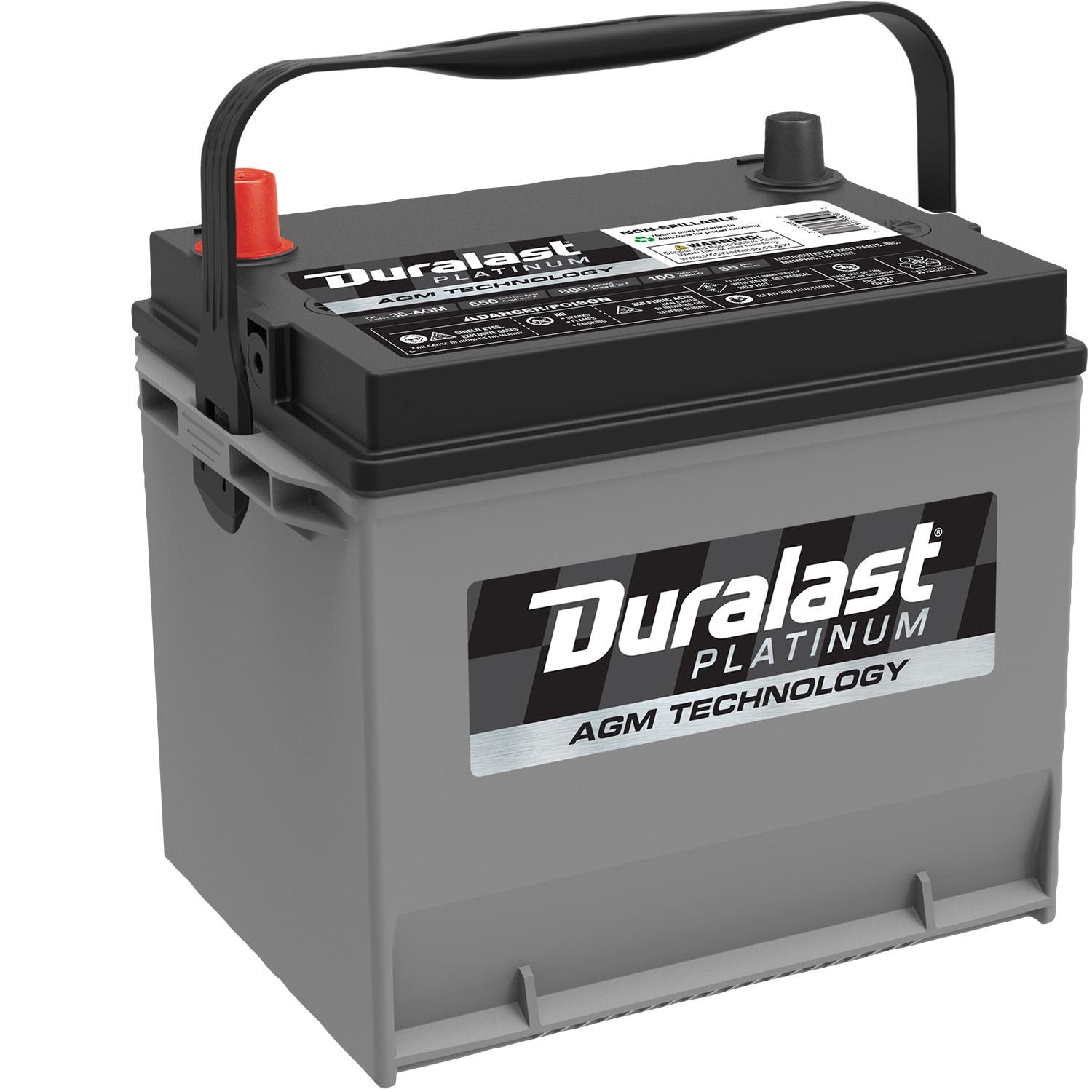 Duralast Platinum Group Size 35 Absorbed Glass Mat (AGM) Battery 35-AGM for Jeep cherokee