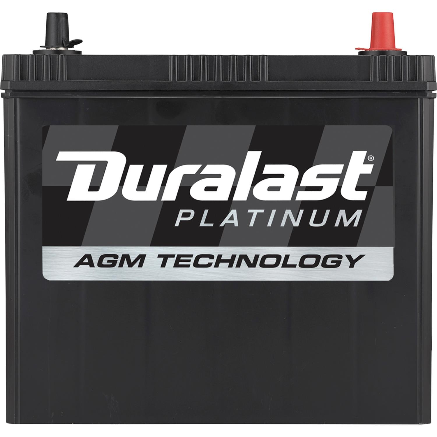 Duralast Platinum Group Size S46B24R Absorbed Glass Mat (AGM) Battery 46B24R-AGM