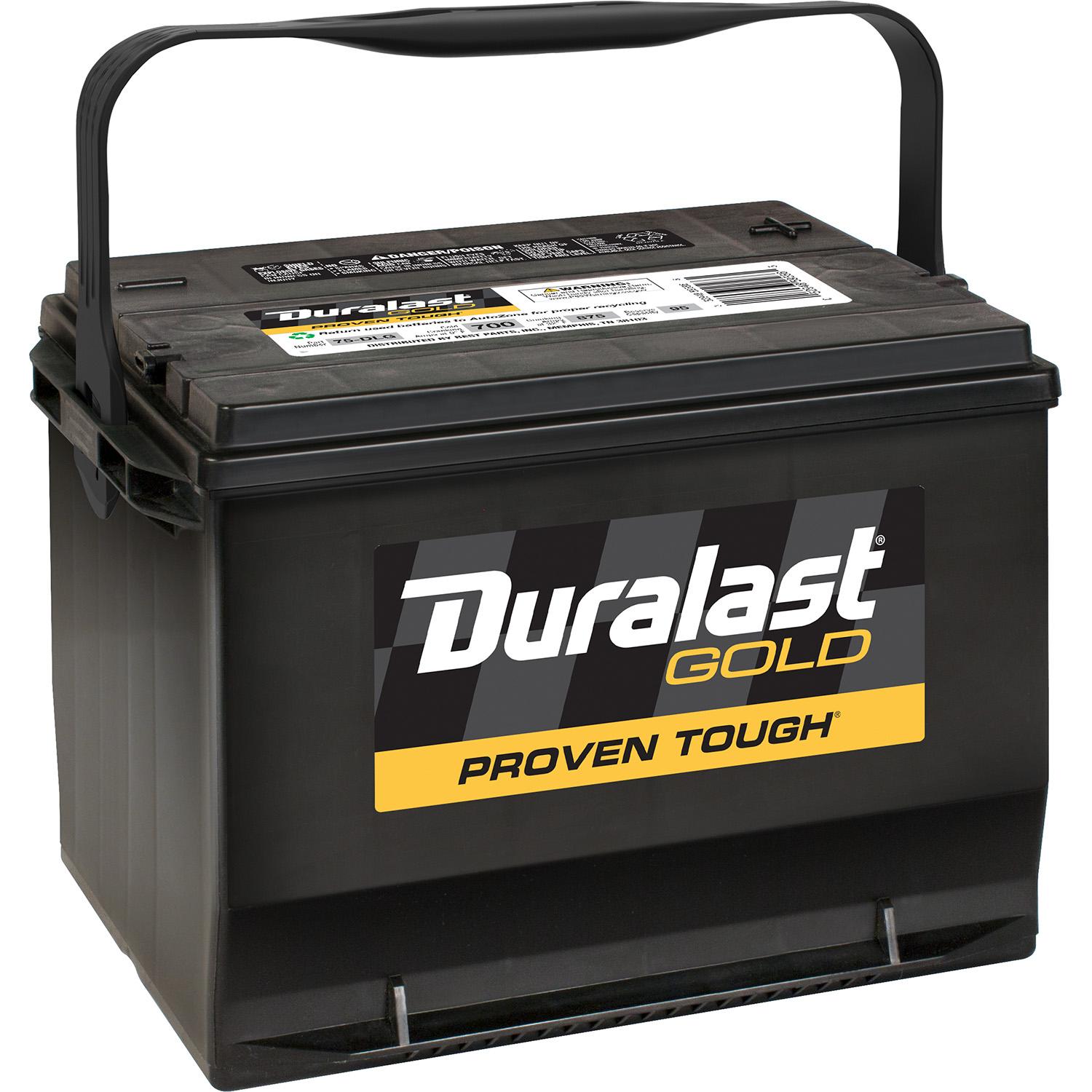 Duralast Gold Battery 75-DLG for Smart