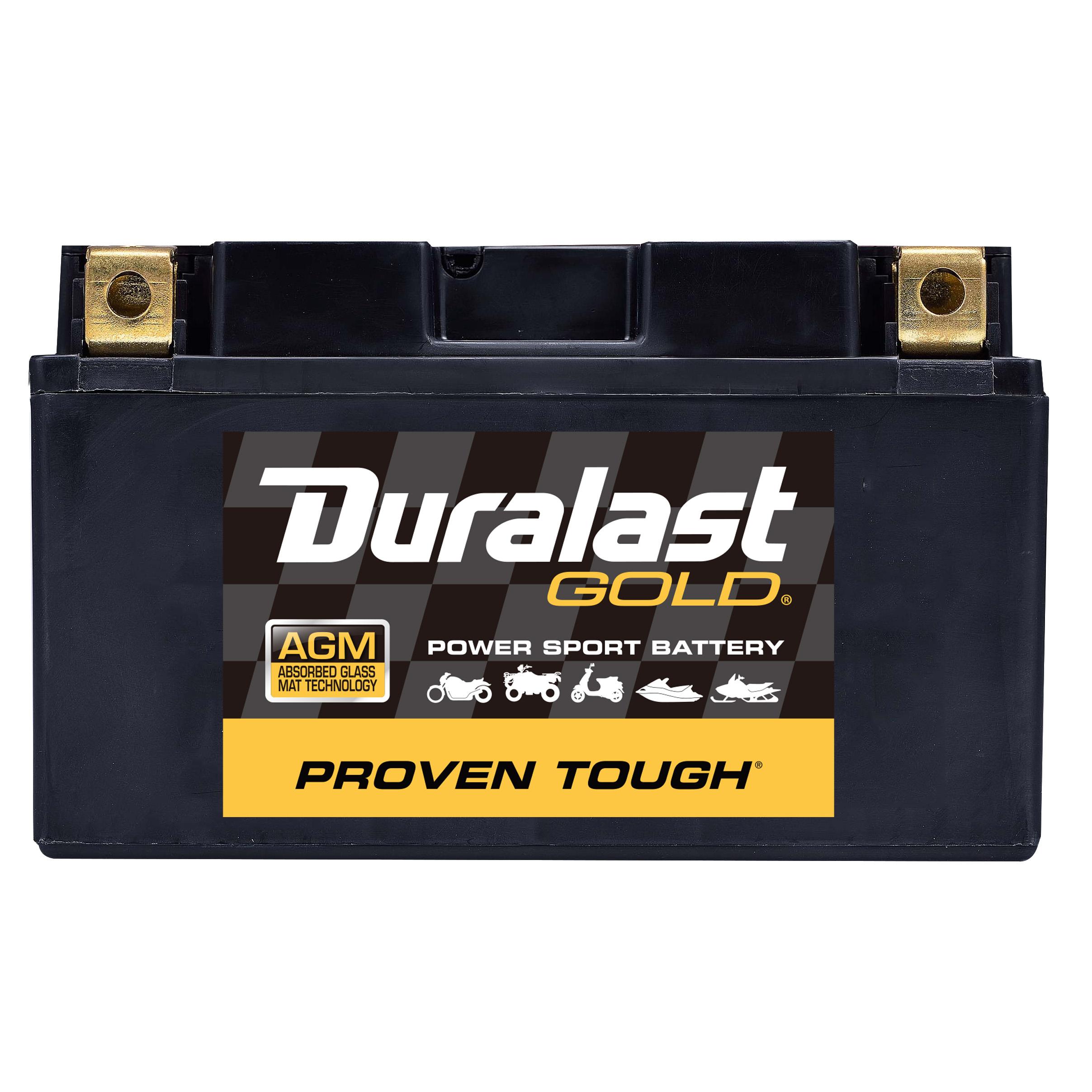 Duralast Gold Powersport Absorbed Glass Mat (AGM) Battery AZX10S