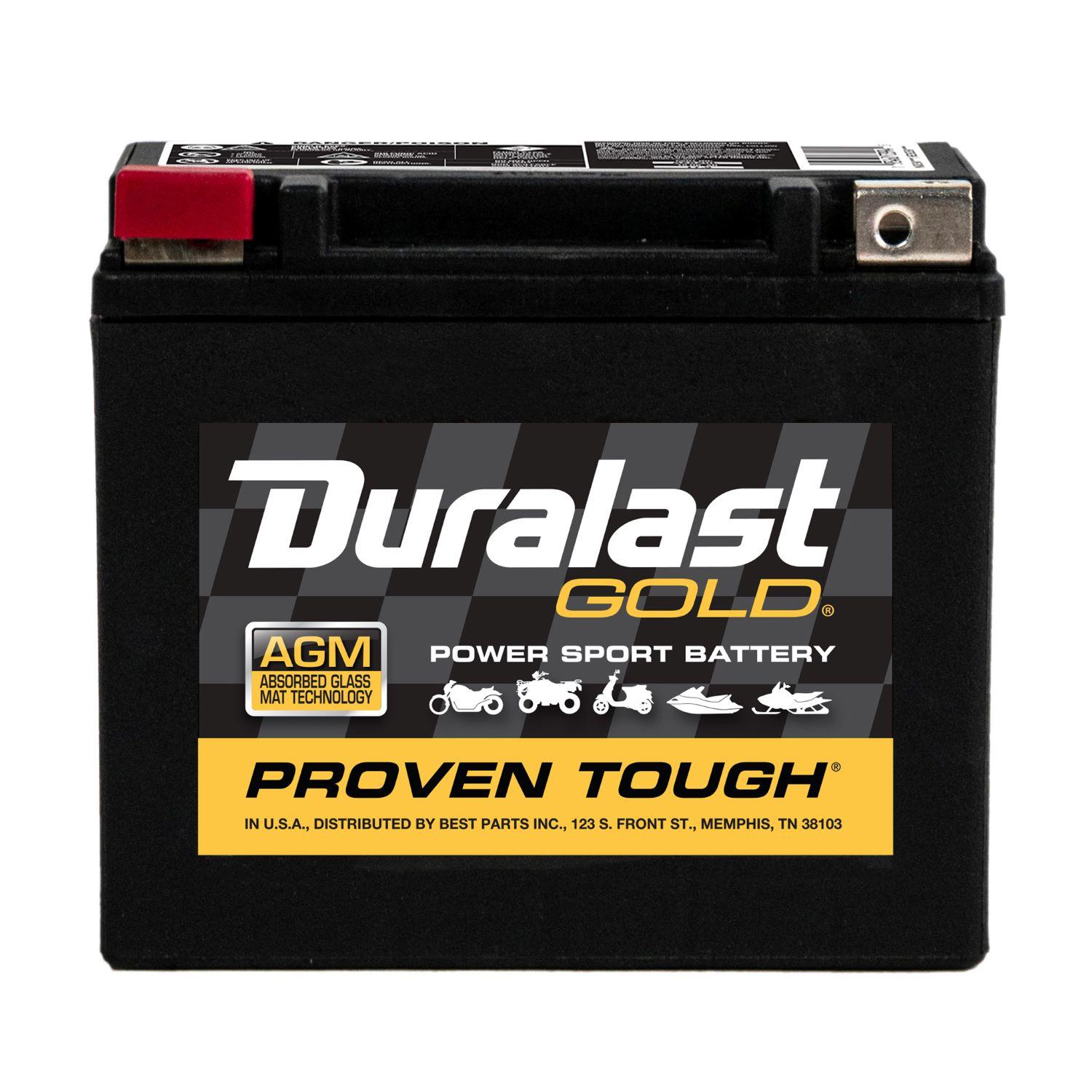 Duralast Gold AGM Battery / Group Size Powersport AZX12 | AutoZone