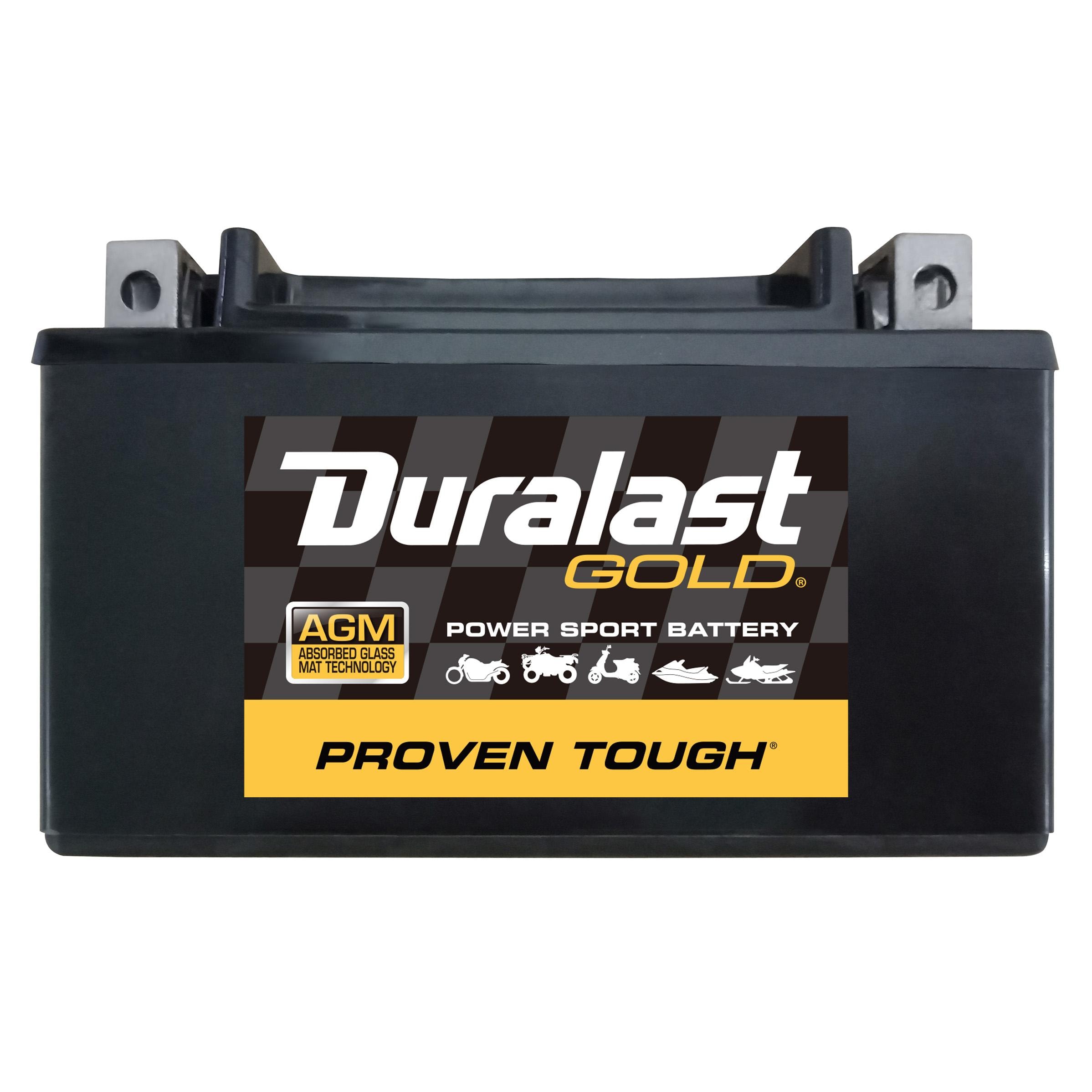 Duralast Gold Powersport Absorbed Glass Mat (AGM) Battery AZX7A