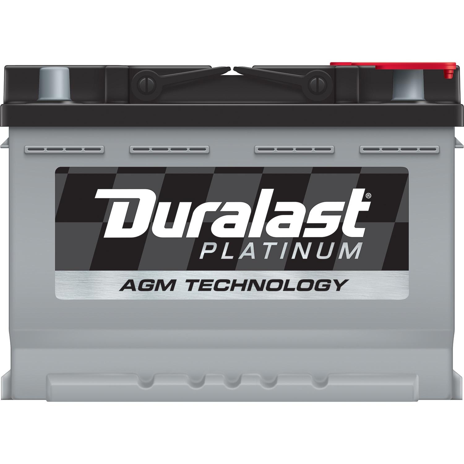 Duralast Platinum AGM Battery 48 / H6 Group Size DIN - Type A1 H6-AGM