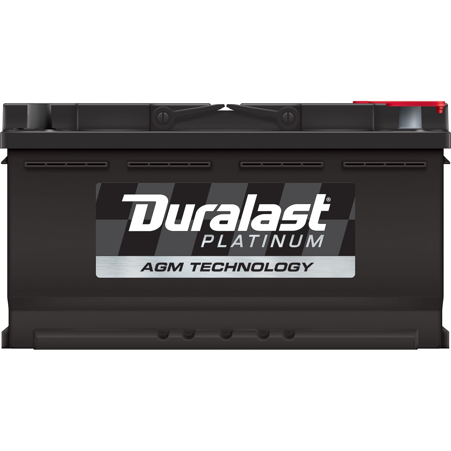 Duralast Platinum AGM Battery 95R / H9 Group Size Top Post - SAE - A H9-AGM