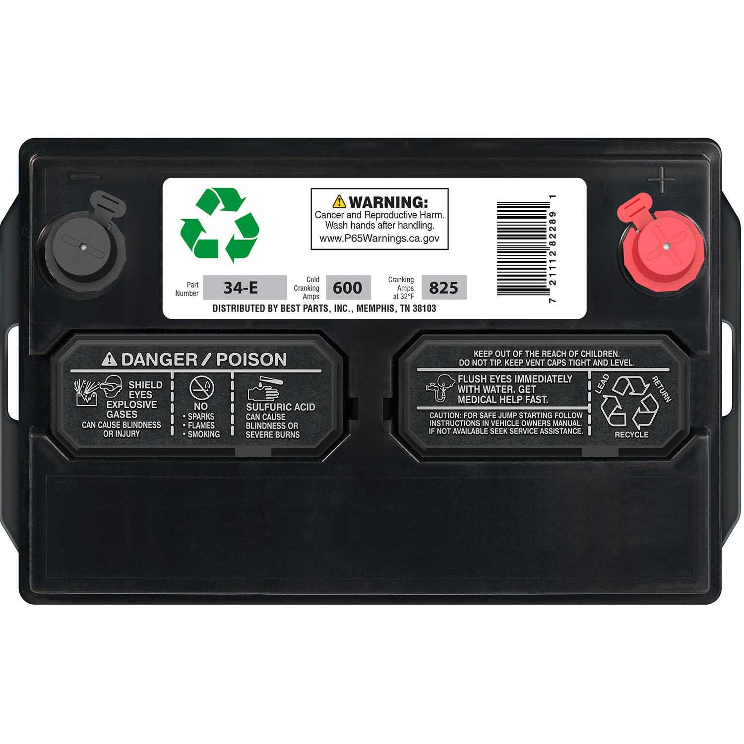 Econocraft Group Size 34 Battery 34-E | AutoZone
