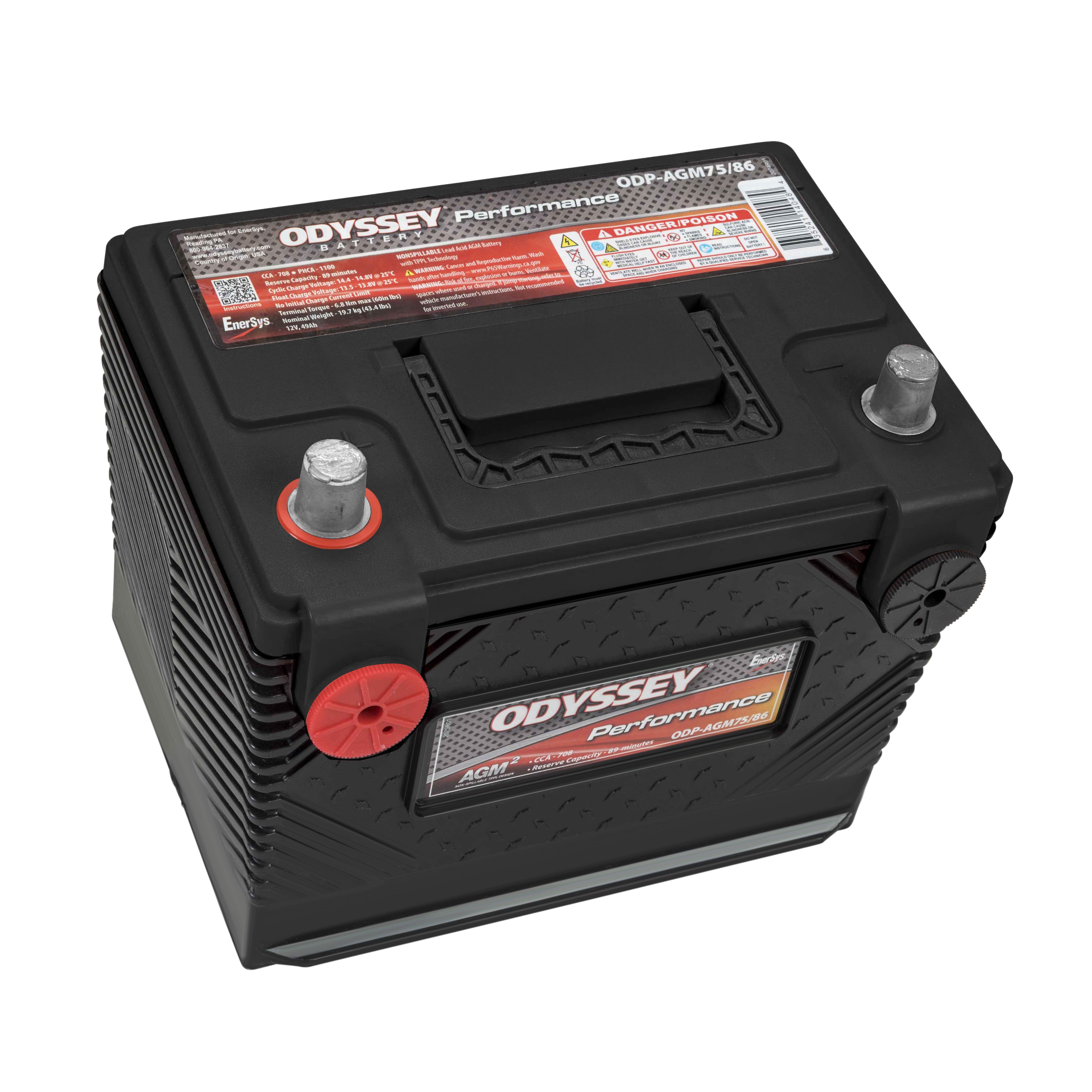 スター精密 SP650Ⅱ ドロアーCB72 感熱ロール80×80 20巻セット Odyssey Performance Group Size 72 Absorbed Glass Mat (AGM) Battery