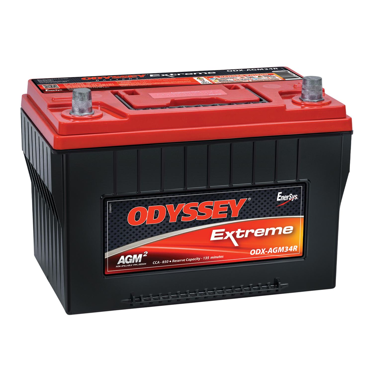 新品未開封 Aviator Jumbo Index 24個セット 赤 オハイオ製 Odyssey Extreme Group Size 34 Absorbed Glass Mat (AGM) Battery ODX