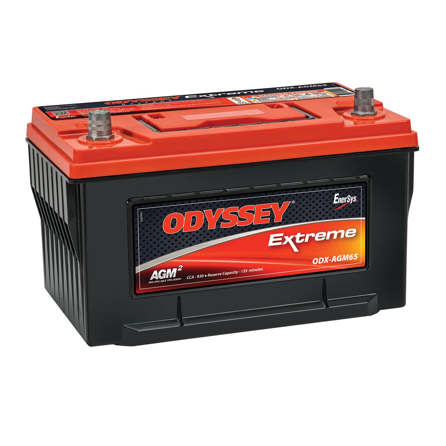 Odyssey Extreme Group Size 65 Absorbed Glass Mat (AGM) Battery ODX