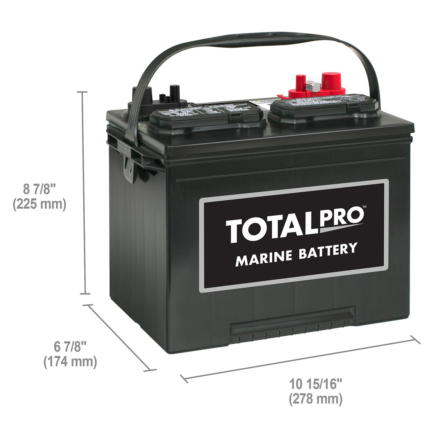 TotalPro Battery 24 / Group Size Type M Marine/RV Deep Cycle 24MS-T