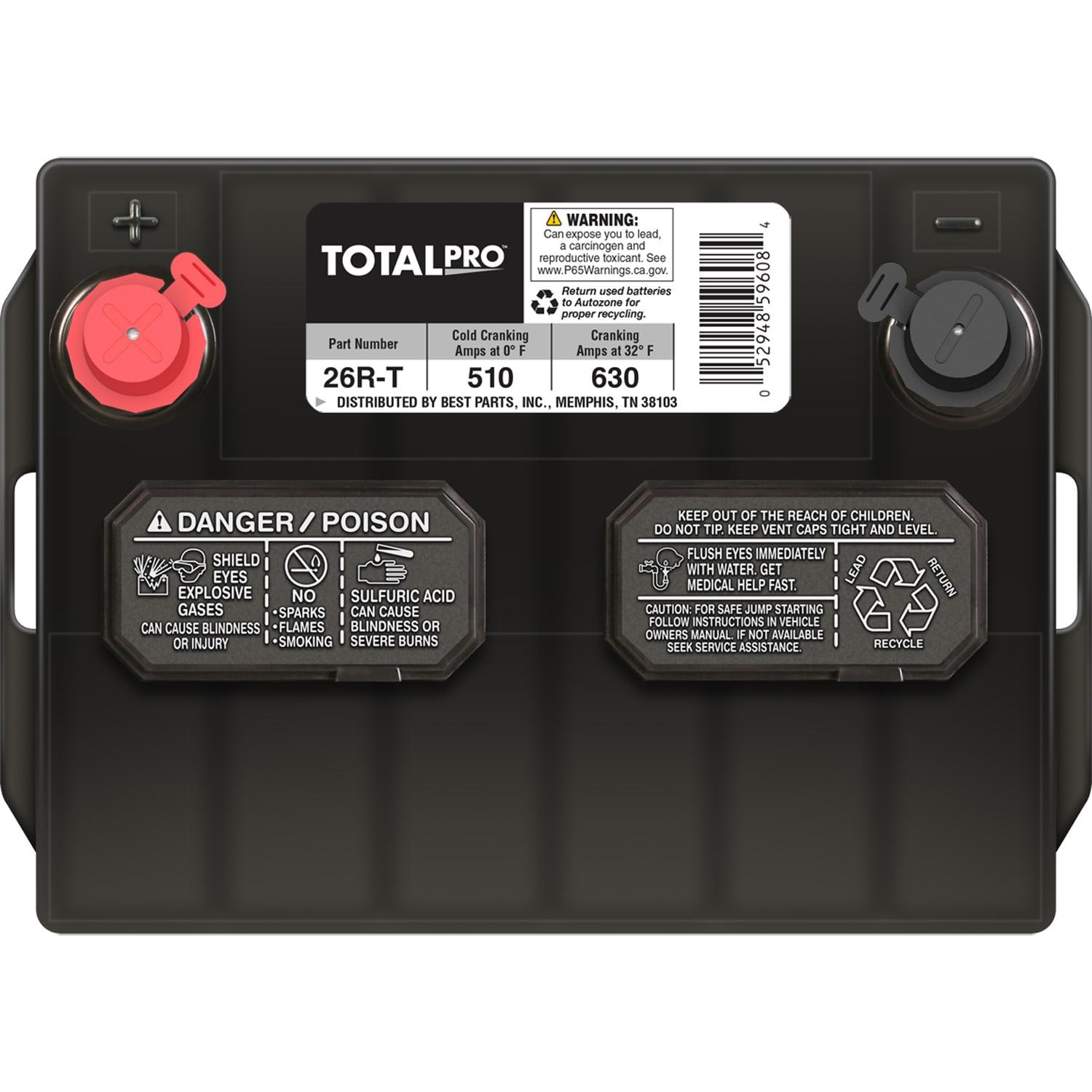 TotalPro Group Size 26R Battery 26R-T | AutoZone