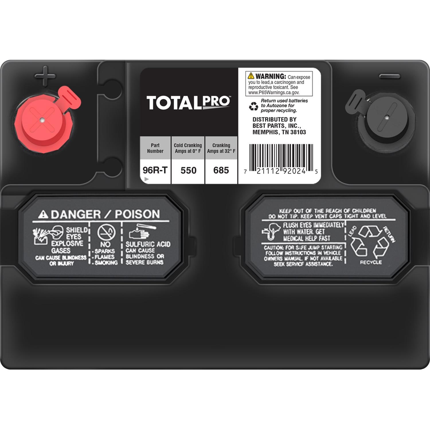 TotalPro Group Size 96R Battery 96R-T | AutoZone