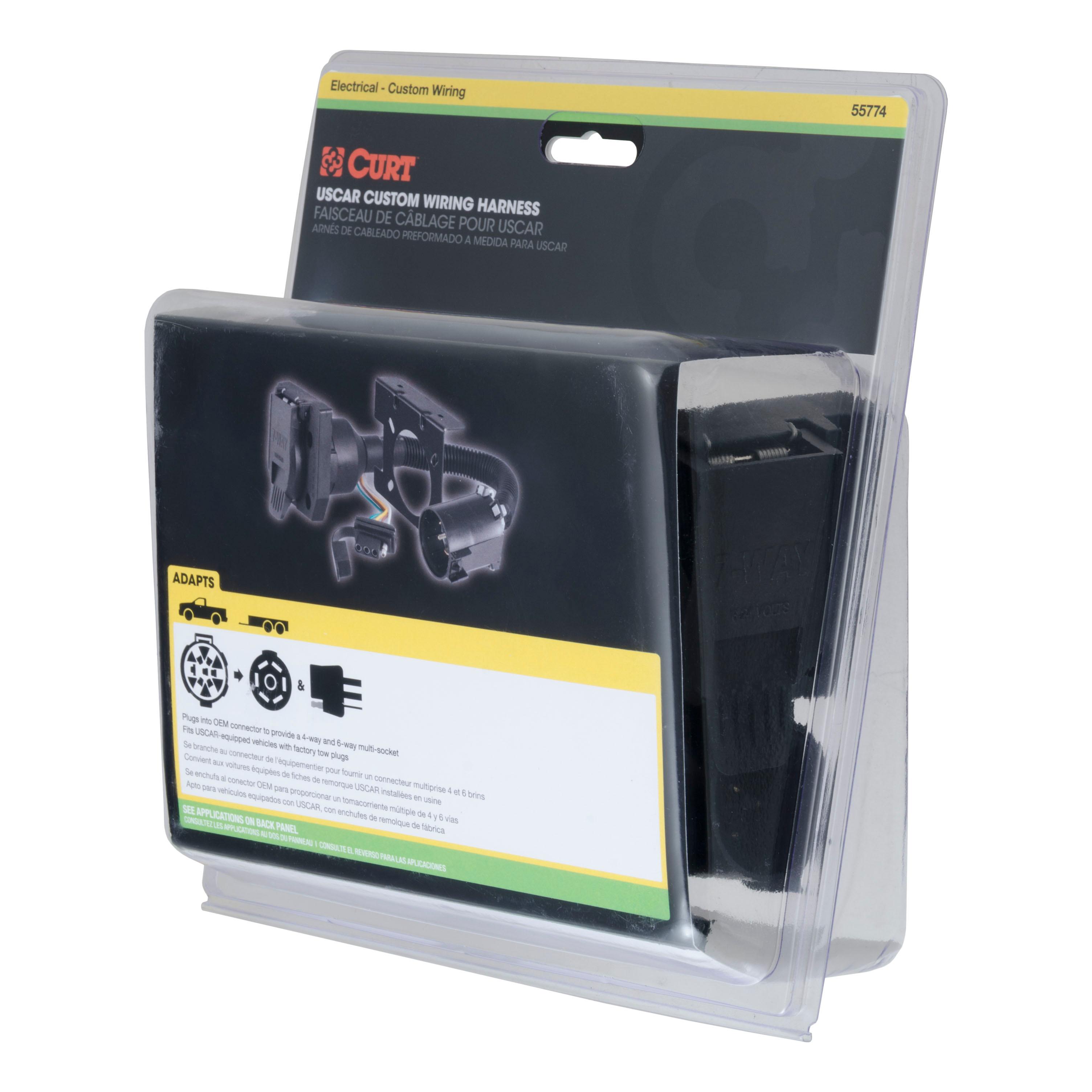 kkknicoです。 CURT Trailer Wiring Adapter Connector 55774 | AutoZone