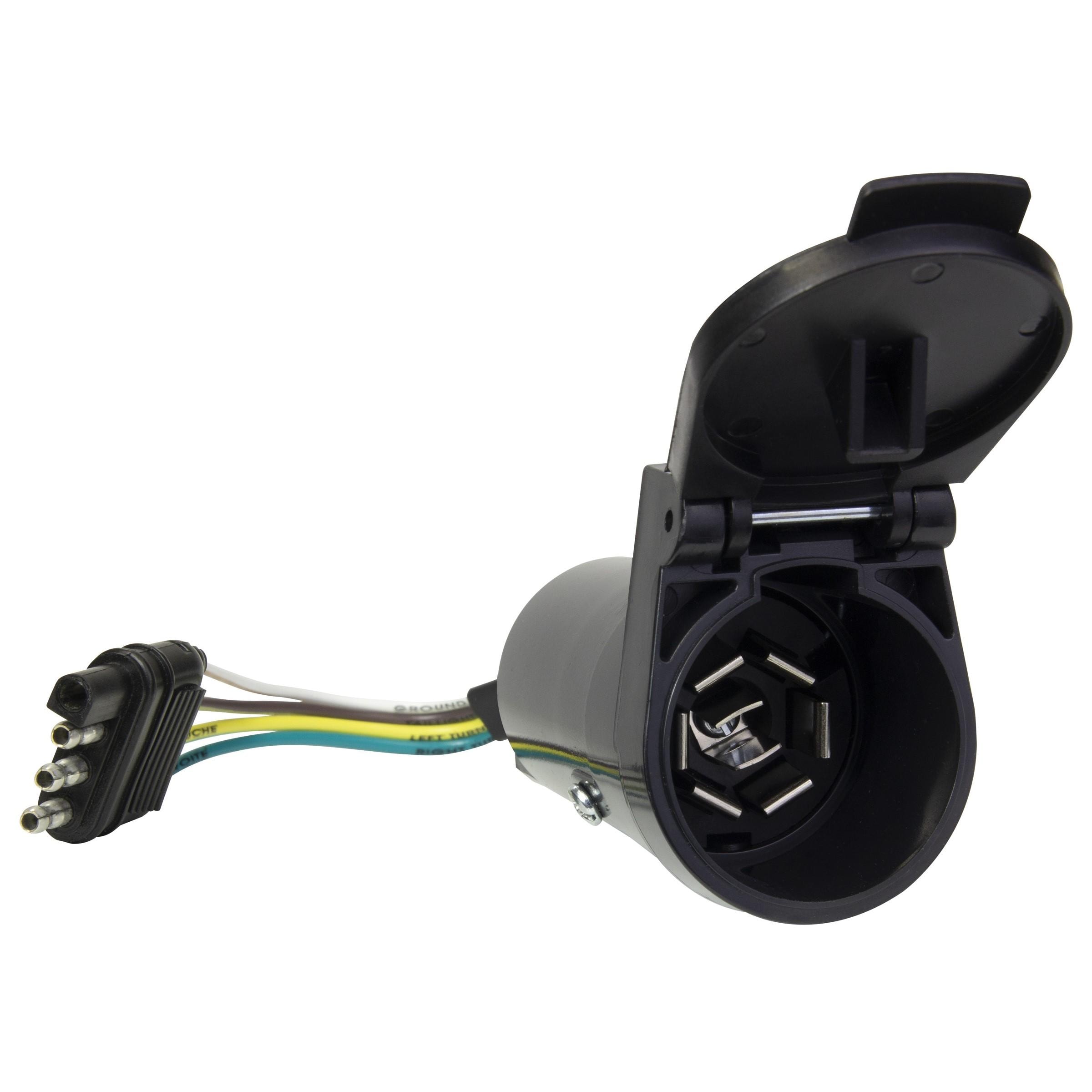 Hopkins Towing Solution 4 Flat to 7 Blade Adapter | AutoZone