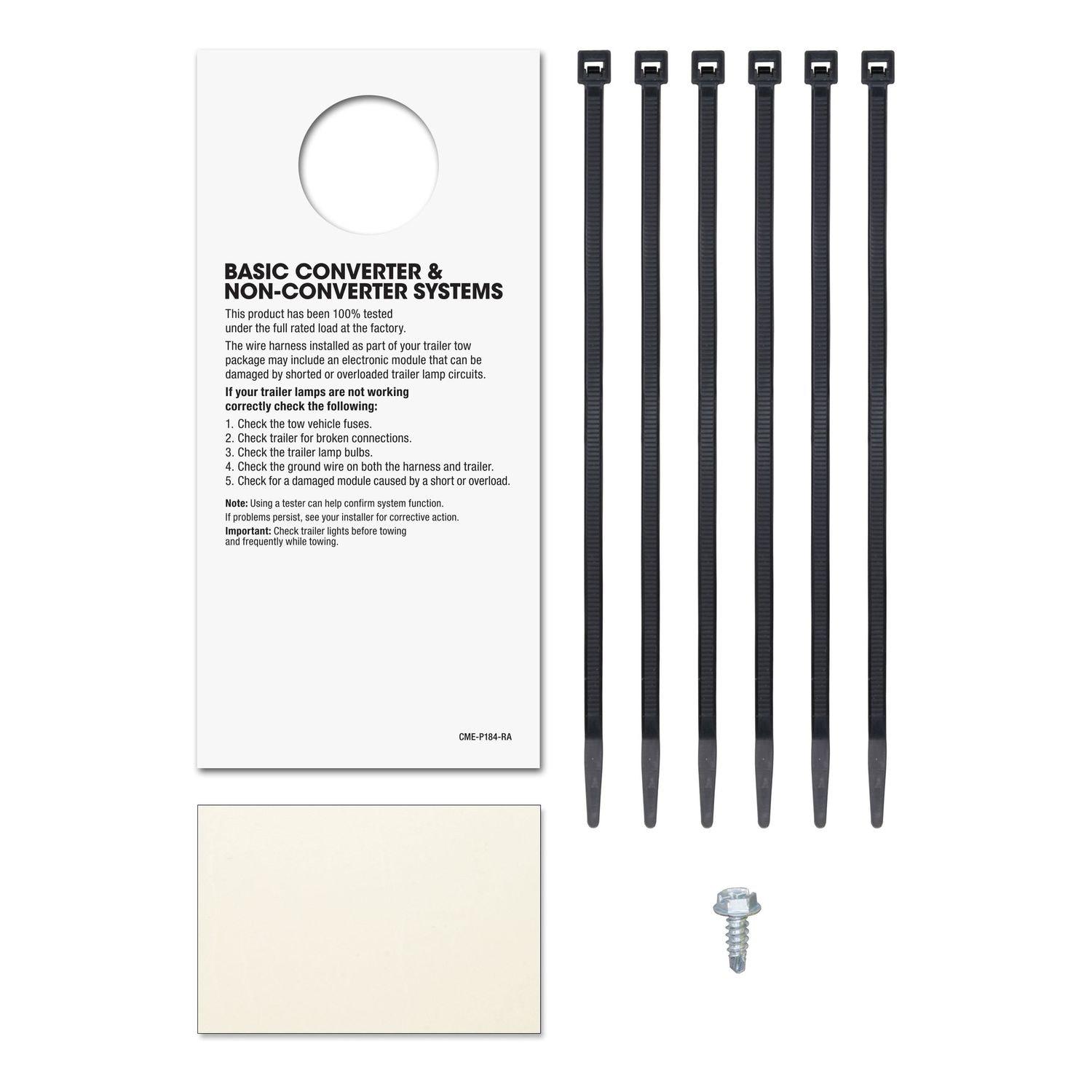 Curt Electrical Wire Connector 56094 for Volkswagen Scirocco