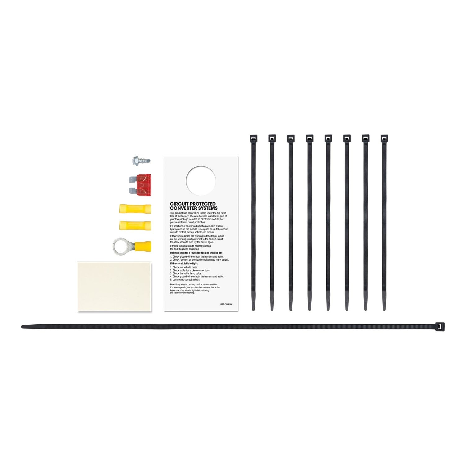 CURT Trailer Connector Kit 56291 for Volkswagen Scirocco