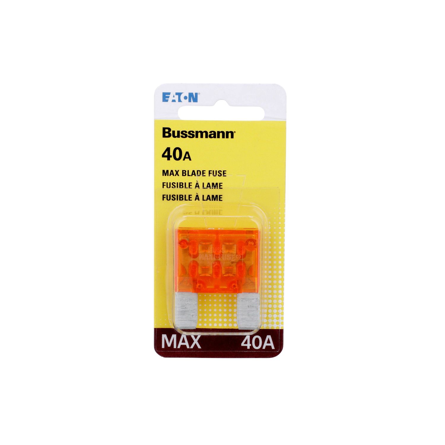 Bussmann BP/MAX-40 40 Amp Maxi Blade Fuse ヒューズ S086795 40A 