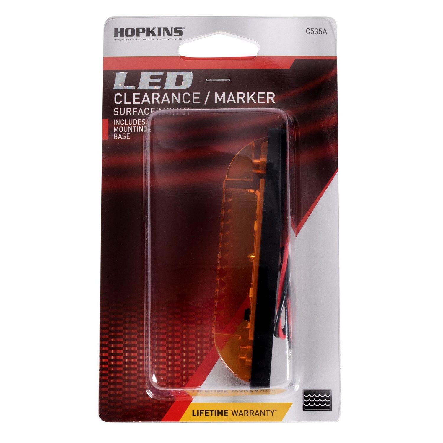 Hopkins Towing Solution C535A Amber LED Side Marker Light | AutoZone