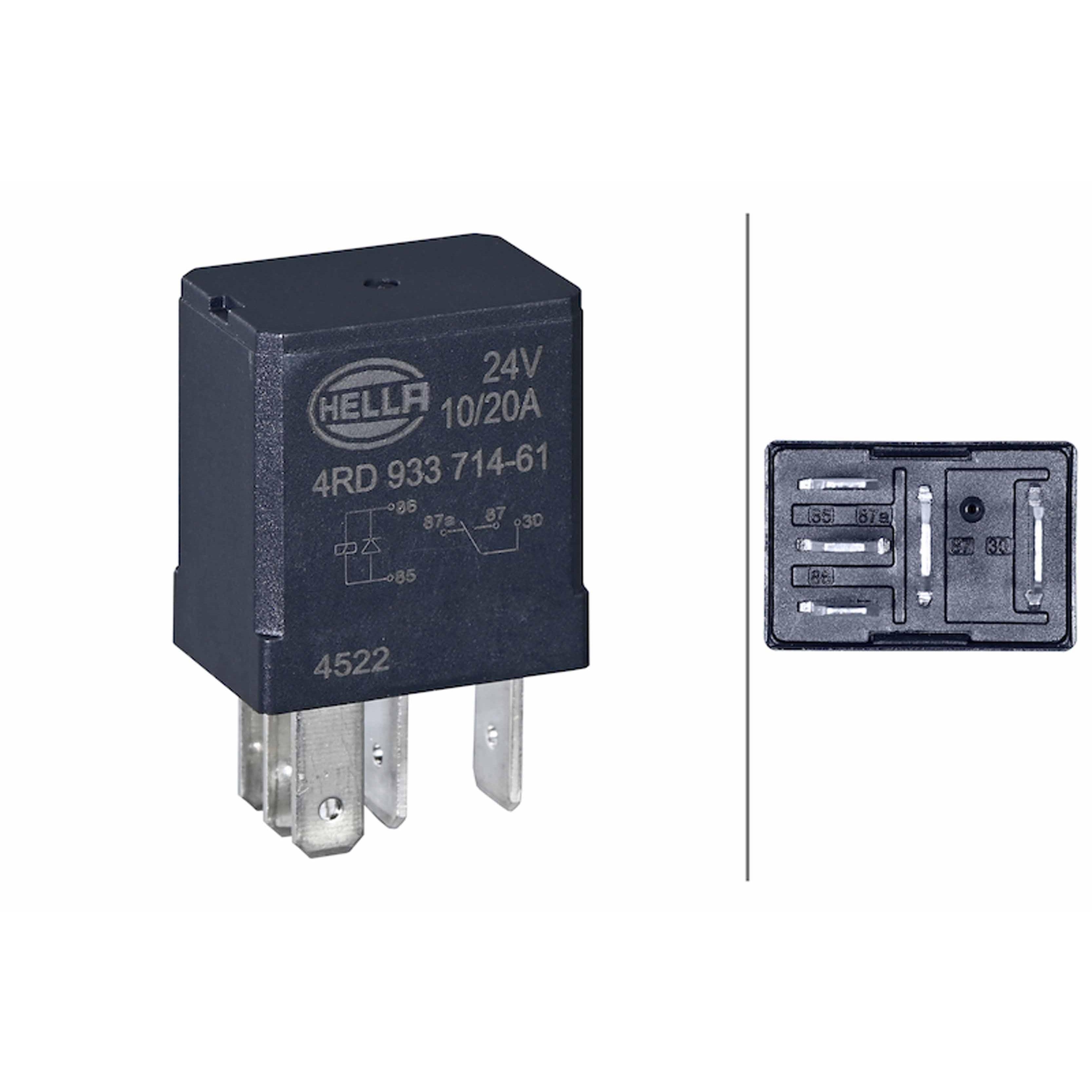 Hella Accessory Power Relay 933714611 | AutoZone