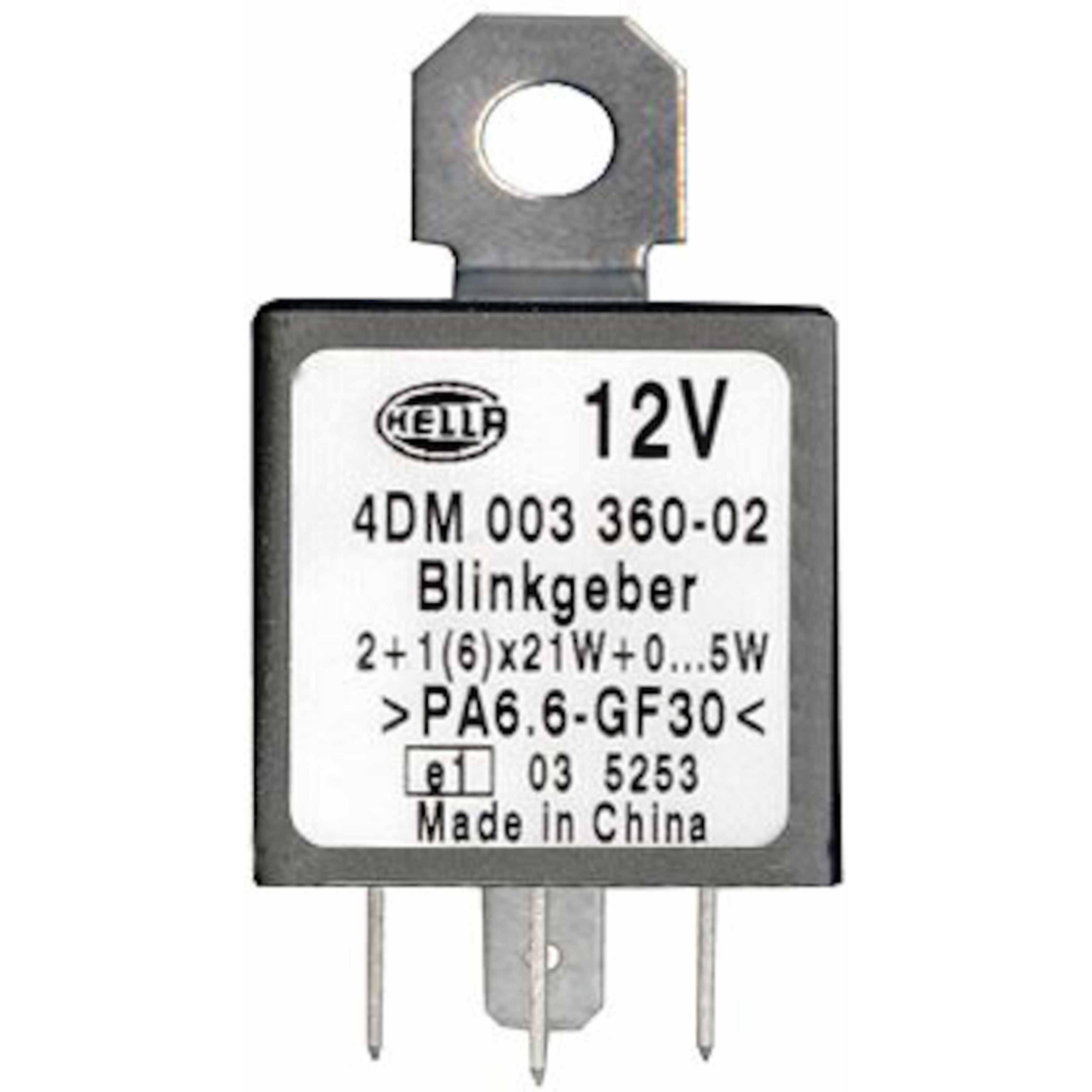 Hella Turn Signal Relay 003360021 for Dodge Dakota