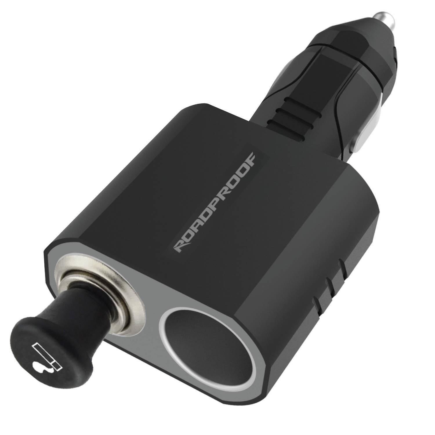 Road Proof 12 Volt Socket Adapter with Cigarette Lighter for Ford E-150