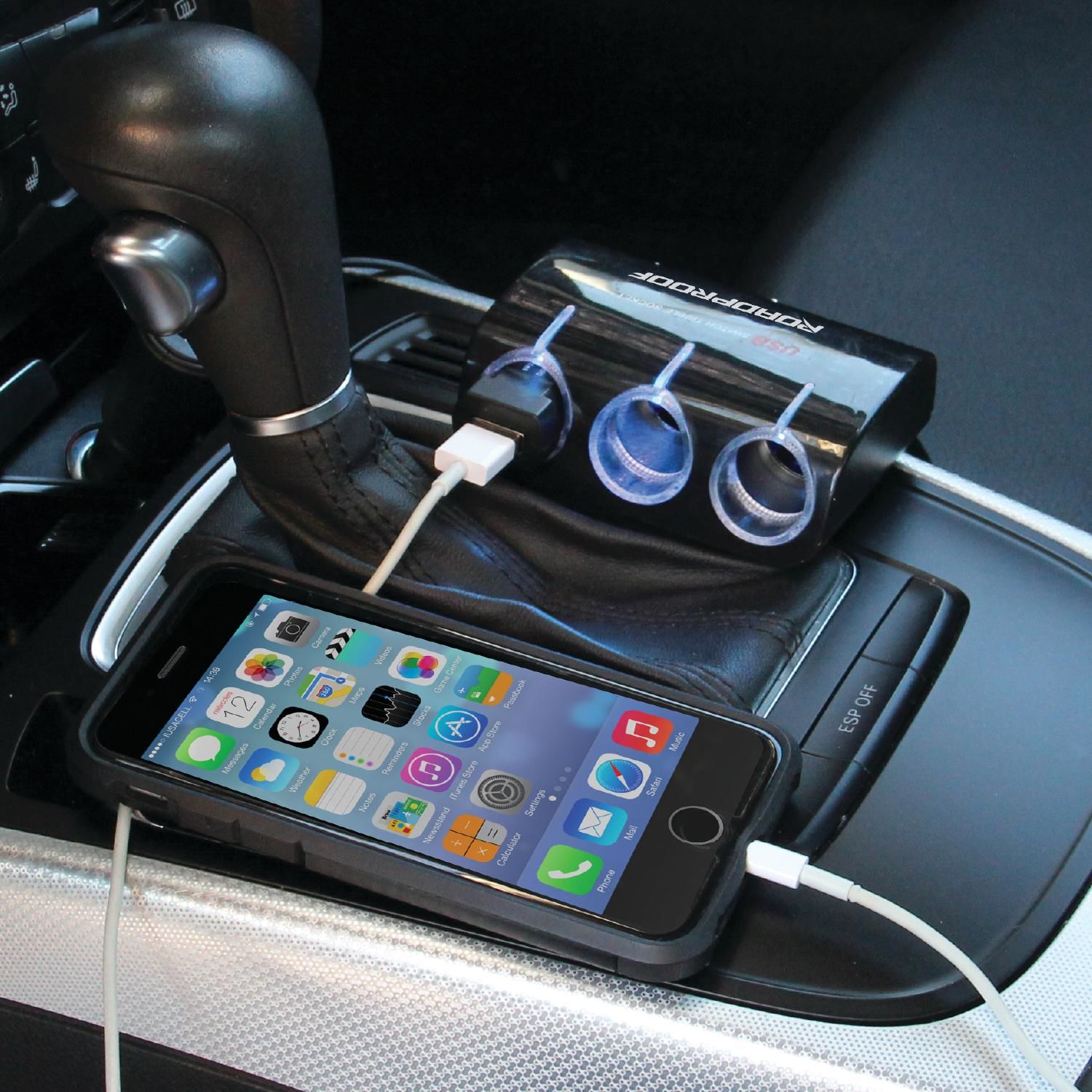 Road Proof 12 Volt Triple Socket Adapter | AutoZone
