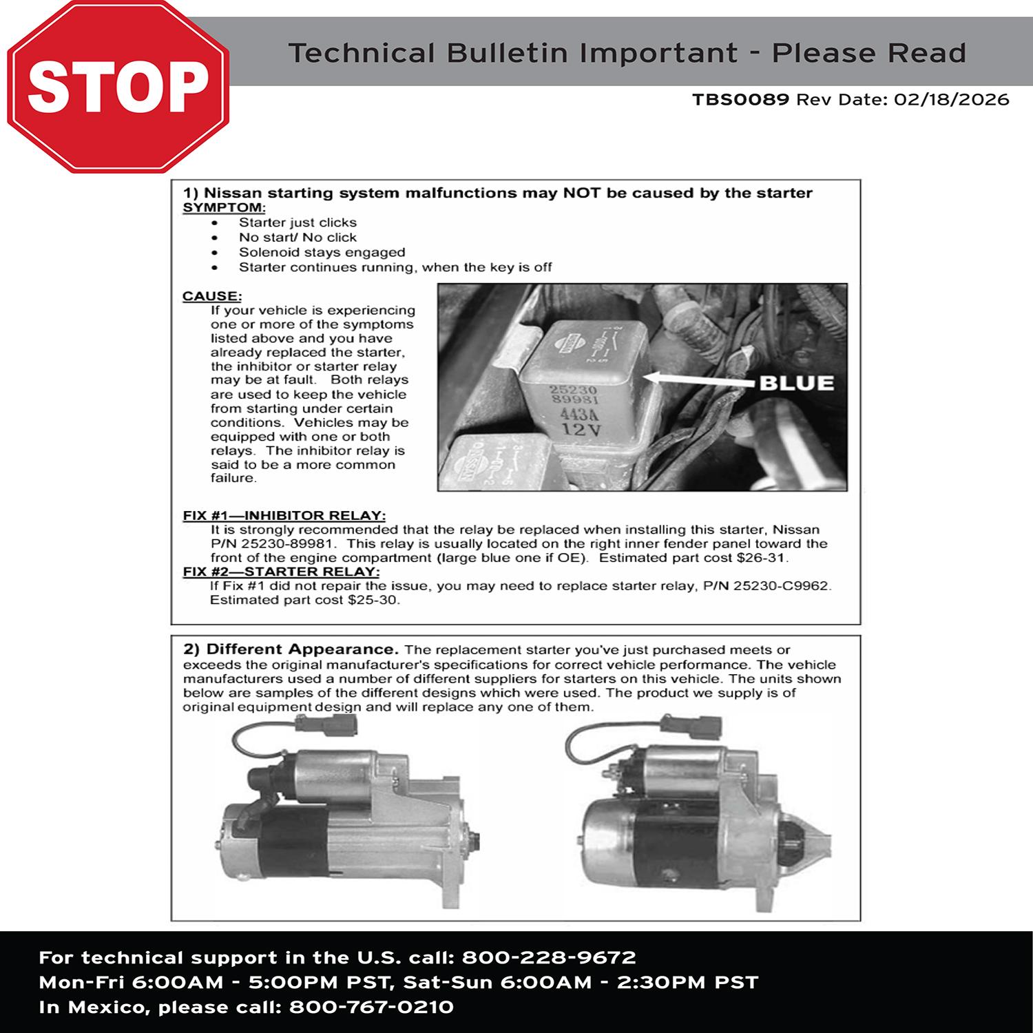 Duralast Remanufactured Starter 17288 | AutoZone
