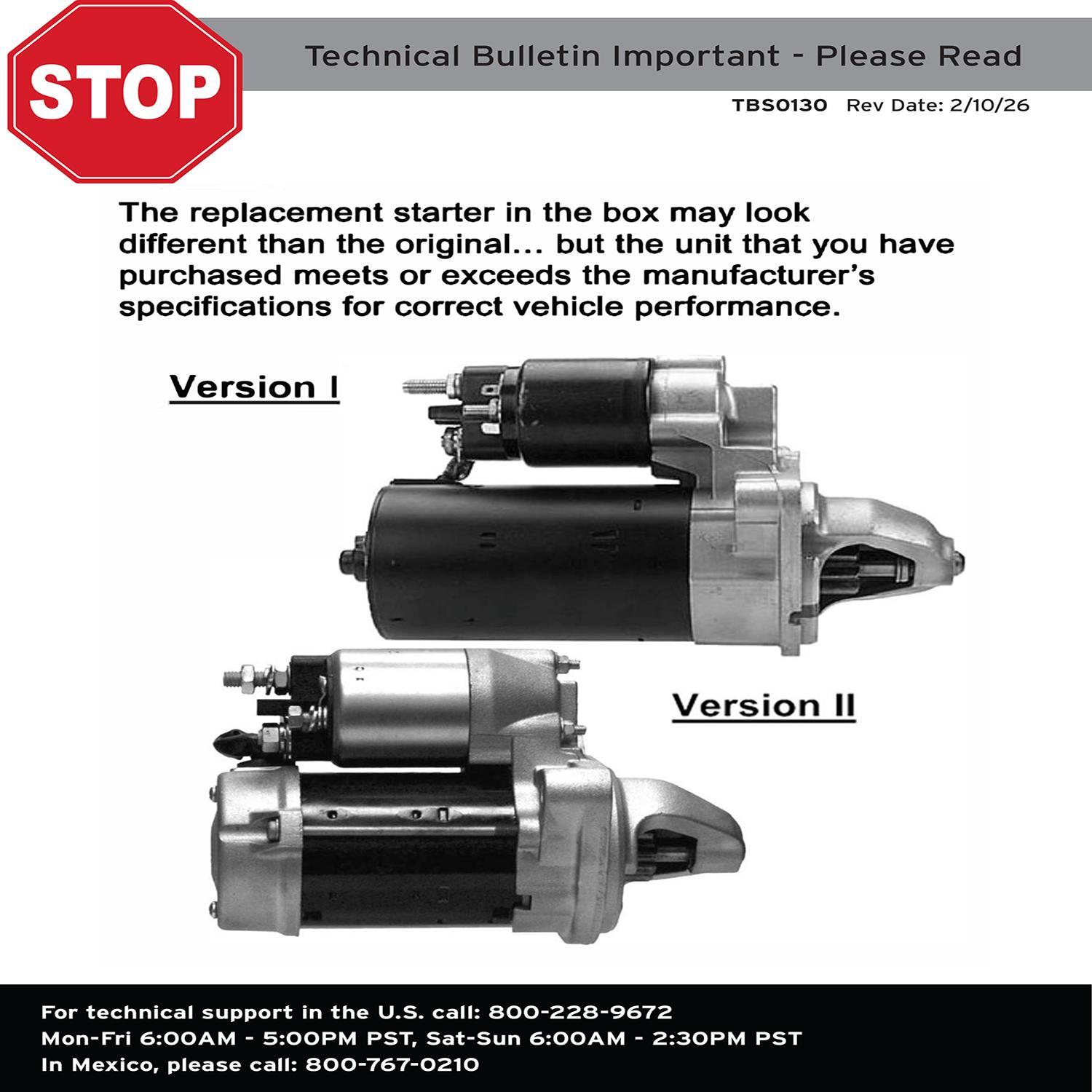 Duralast Remanufactured Starter 17303 | AutoZone