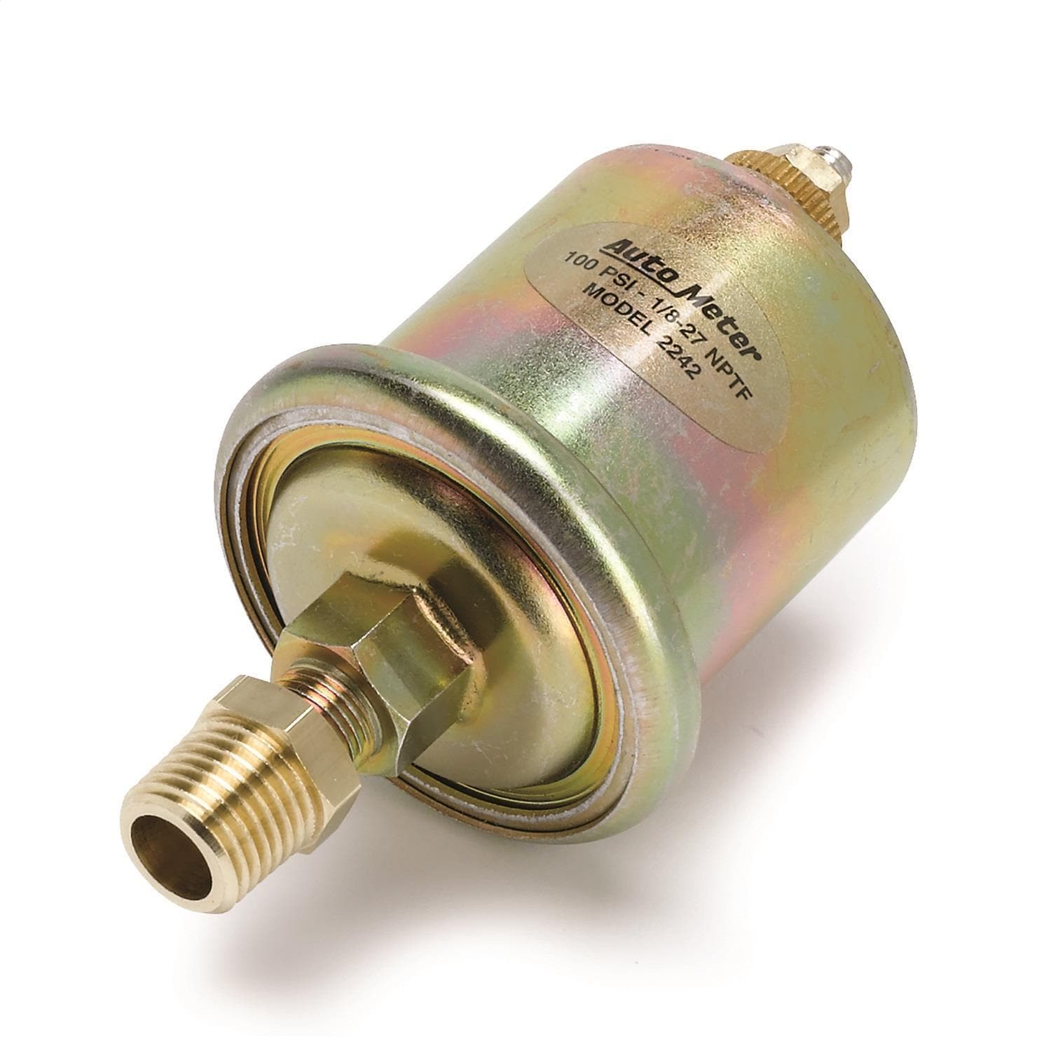 Sensore Pressione Olio Universale 1/8 NPT 0-10 Bar - Interruttore In Metallo Per Auto - Foto 2