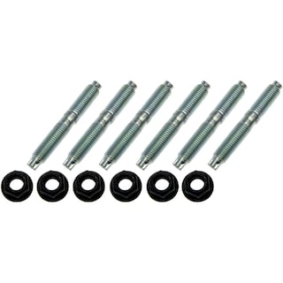 Dorman Turbocharger Stud Kit 03418 – Fits 06-13 Mazda 3, 6, CX-7 – Black Phosphate, 1-Year Warranty