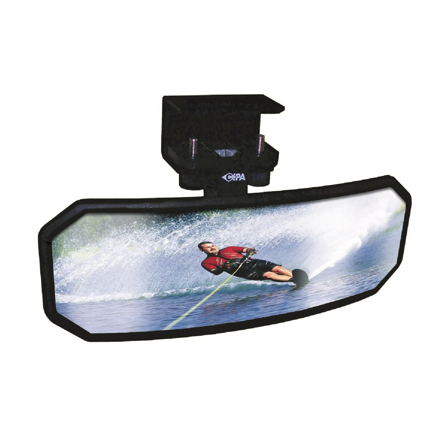 CIPA 2 1/2 X 8 in. Black Economy Marine Mirror | AutoZone