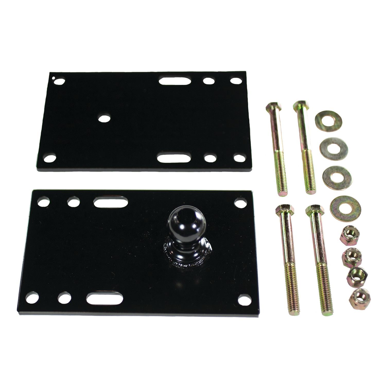 Oshhni Support Feu Auxiliaire Pivotant 2 Pièces - Pour Pare-Chocs 22-25mm, Anti-Vibrations, Installation Rapide Et Robuste - Noir