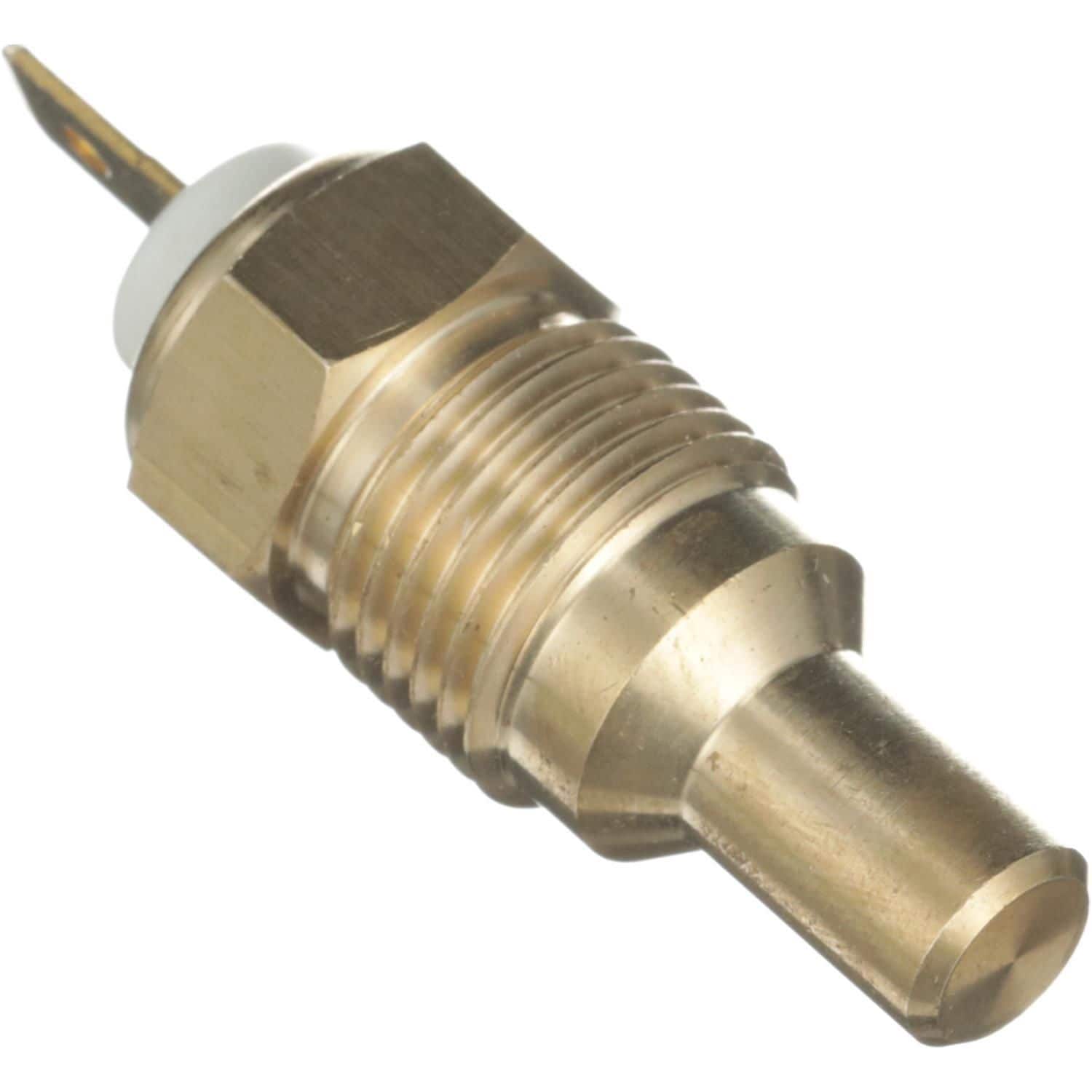 Automall_tech Radiator Fan Thermo Sensor Switch – 3/8" NPT, 160°F On / 145°F Off, Universal Fit, Copper Tone, 3-Month Warranty