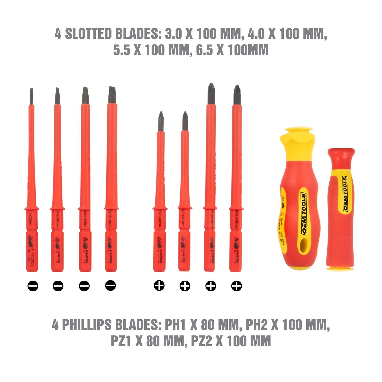 OEM Tools Screwdriver Set 22593 | AutoZone