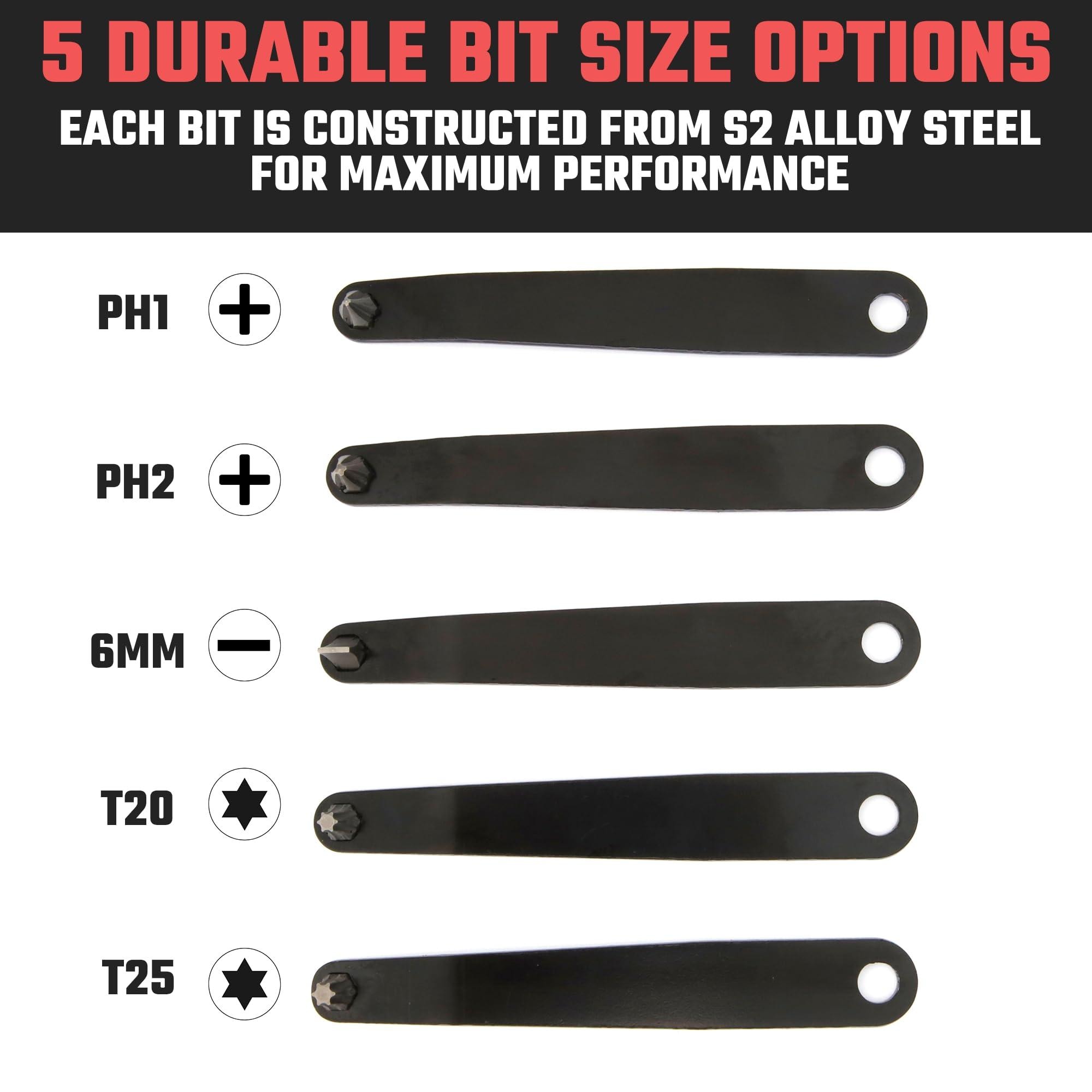 NEIKO 10mm Depth, S2 Steel, SAE, Ultra Low Profile Offset