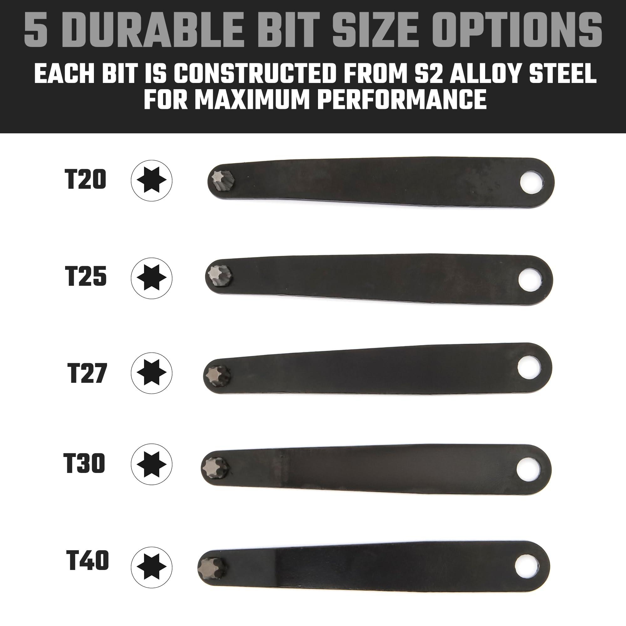 NEIKO 10mm Bit Depth, S2 Steel, Ultra Low Profile Offset