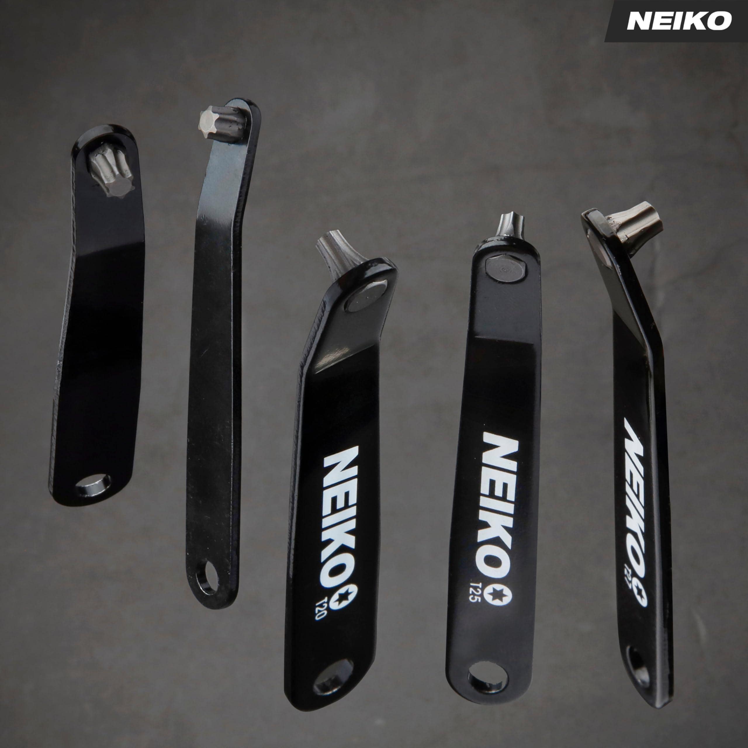 NEIKO 10mm Bit Depth, S2 Steel, Ultra Low Profile Offset