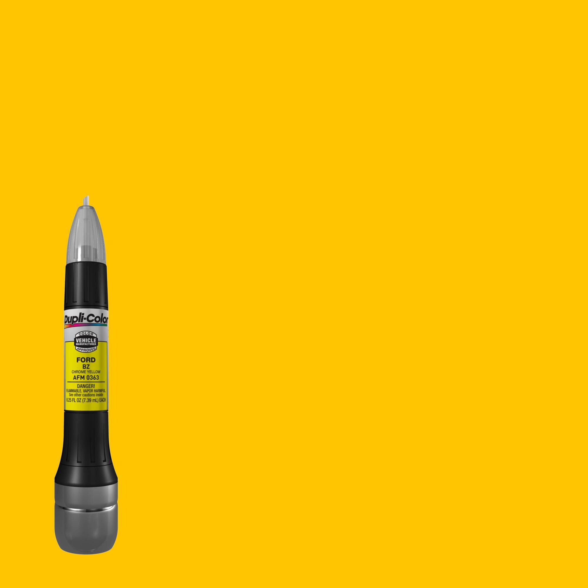 Audi Python Yellow LX1X Touch Up Paint Pen - 20ml Bottle With Brush & Needle