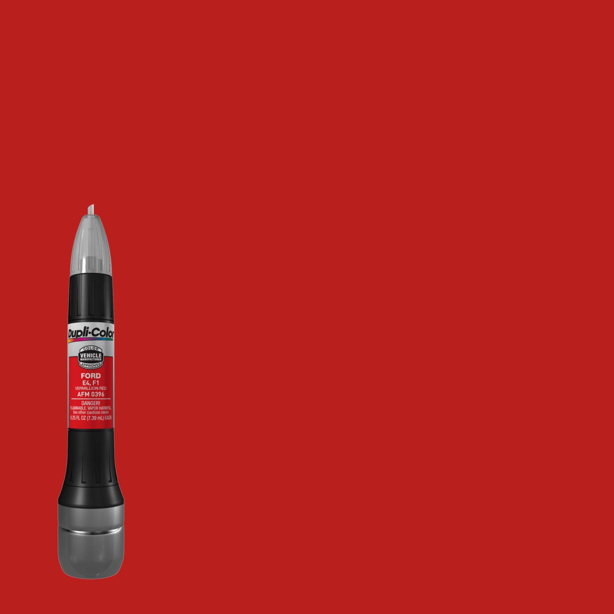 Dupli-Color Vermillion Red E4EP Paint Scratch Repair Pen AFM0396