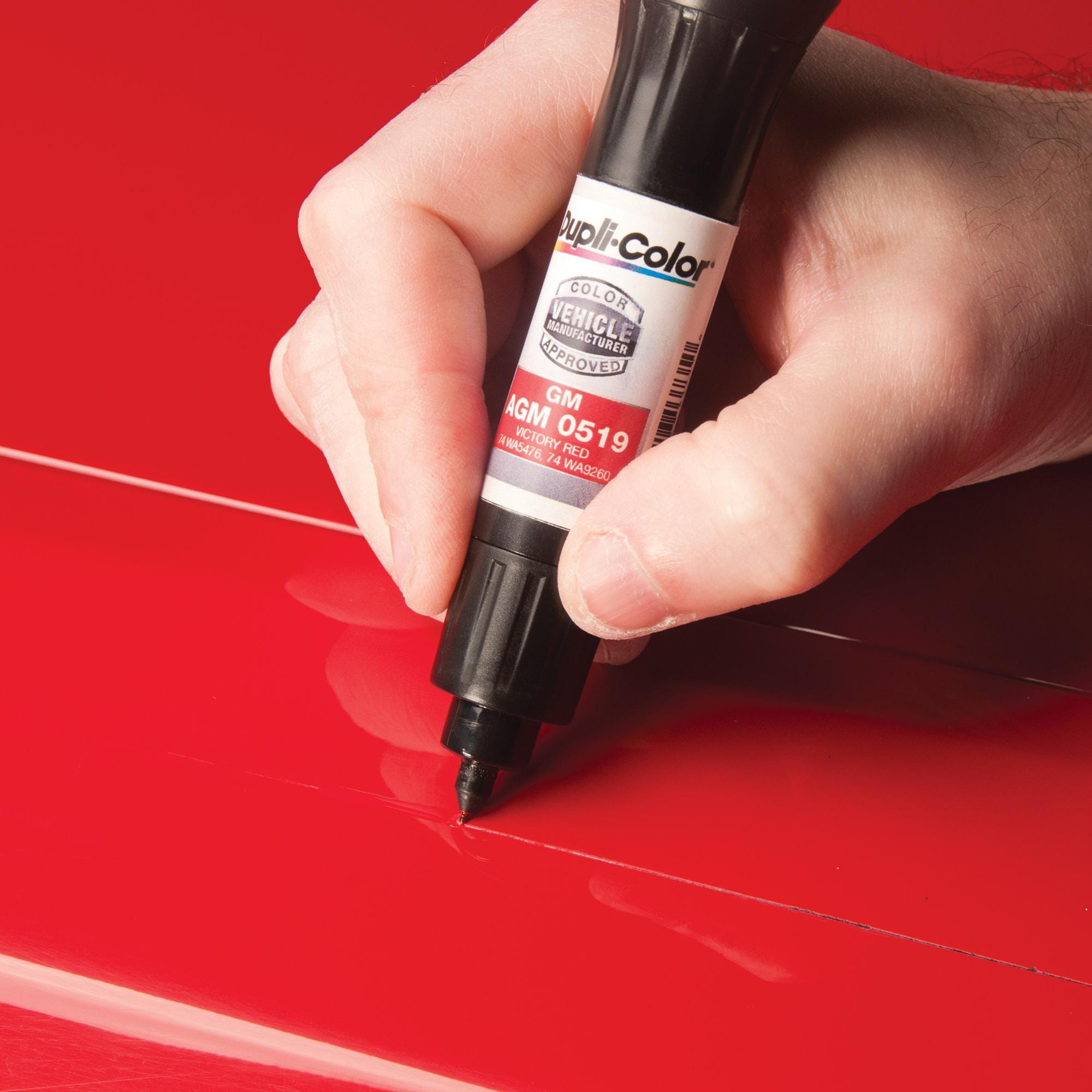 Dupli-Color Scratch Fix Touch Up Paint Pen Silver Sky Metallic Paint Code 1D6