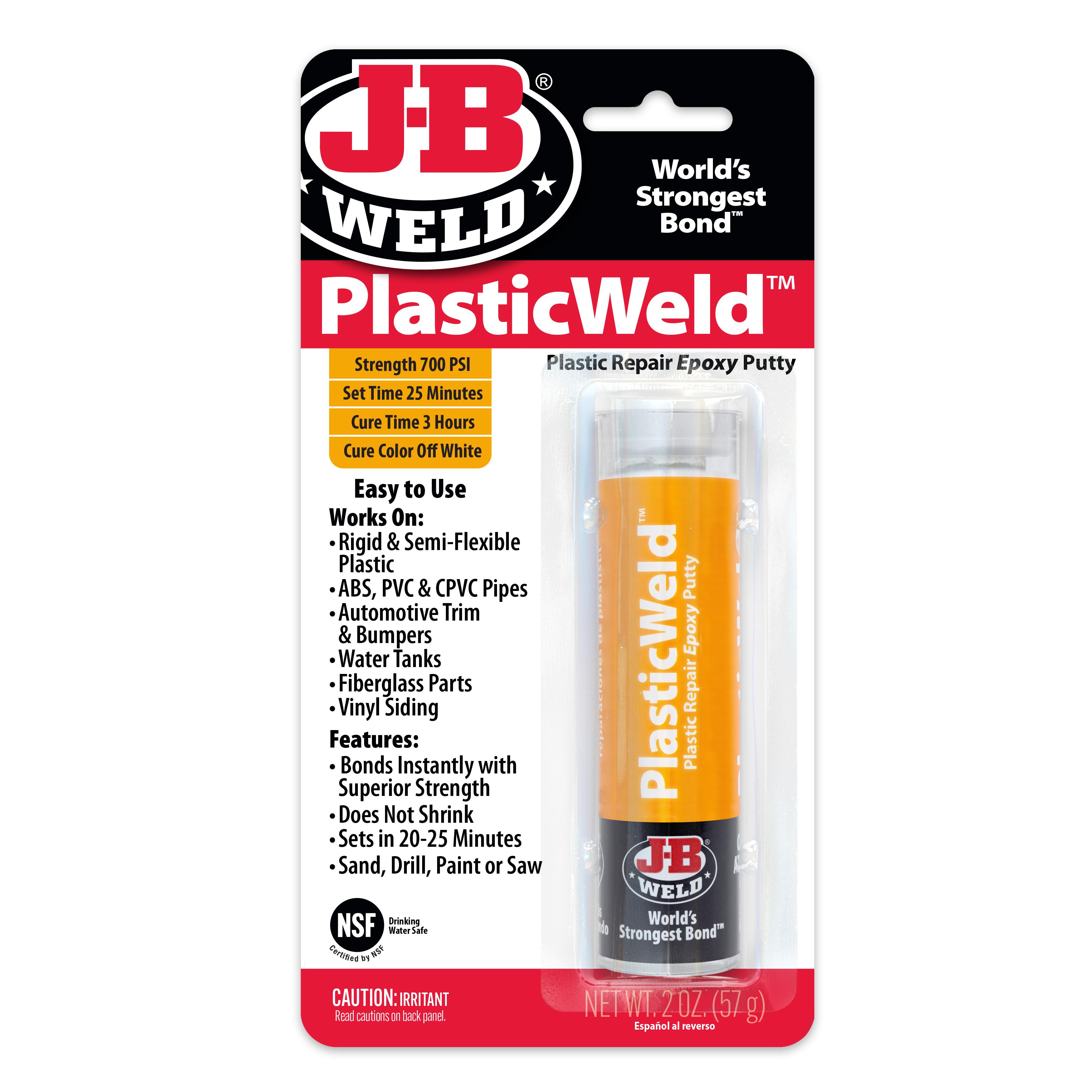 J-B Weld Plastic Weld Putty Stick | AutoZone