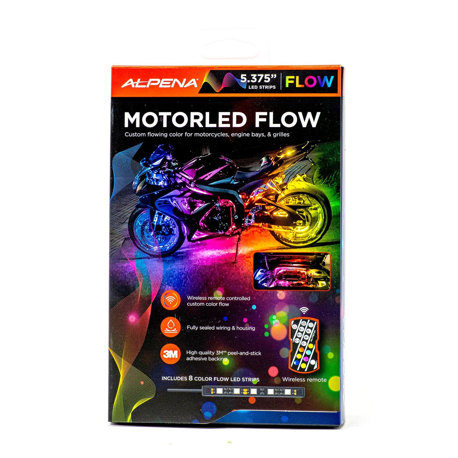 Alpena Motor LED Multi-Color Flow Motorcycle Under Glow | AutoZone