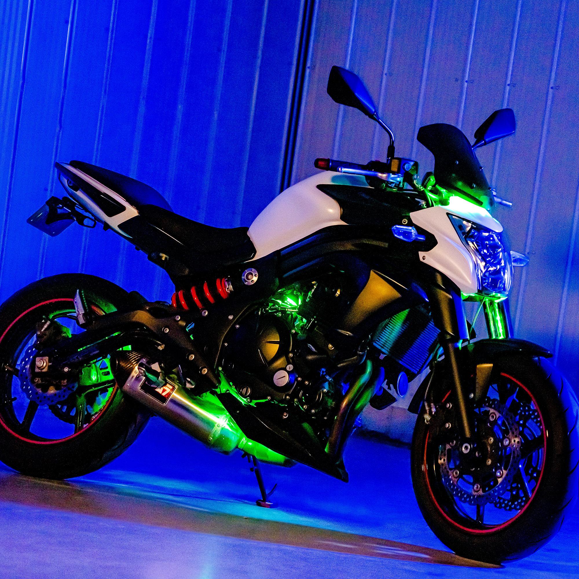ネオンクスループ Alpena Motor LED Multi-Color Flow Motorcycle Under Glow | AutoZone