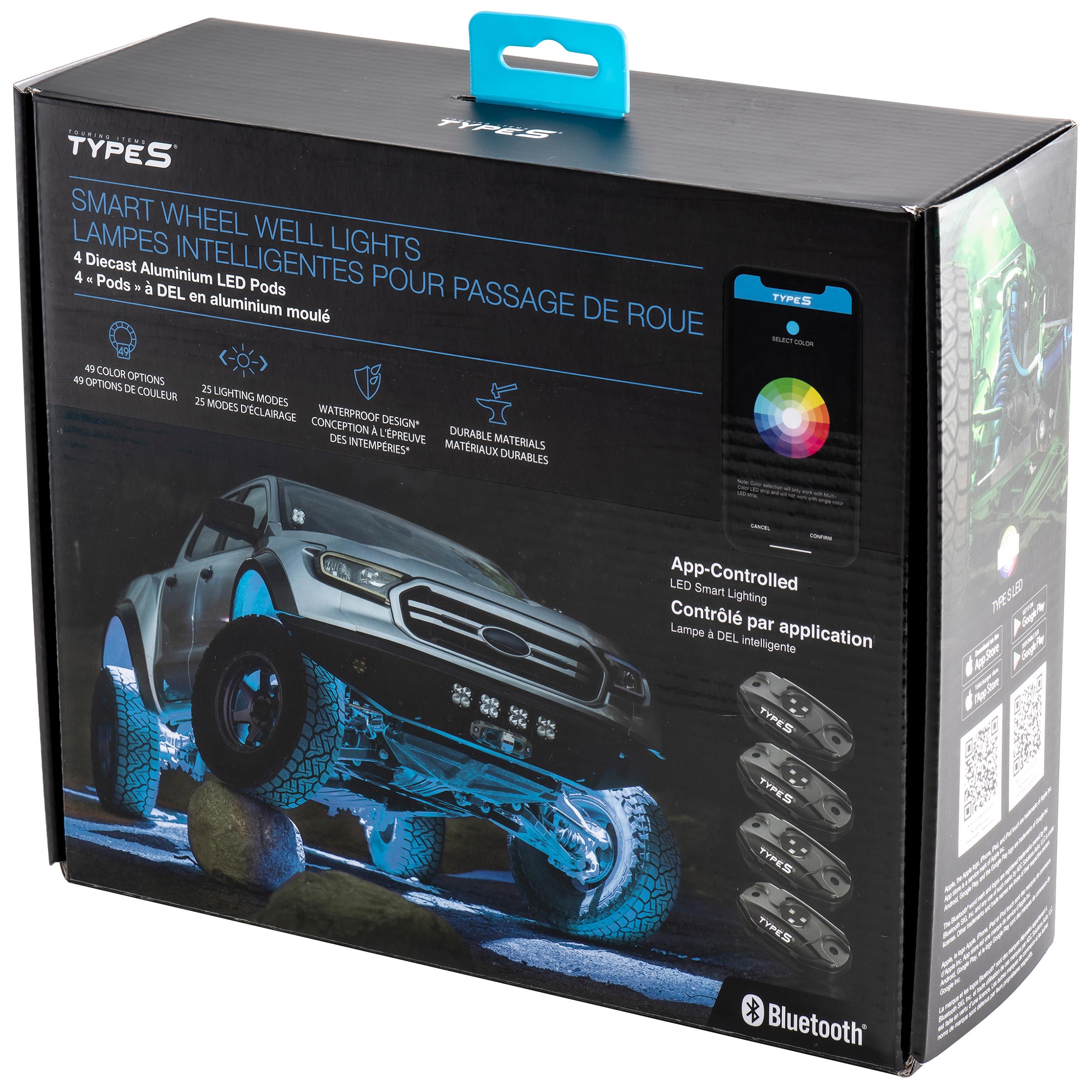 Type S Smart Wheel Well Rock Light | AutoZone