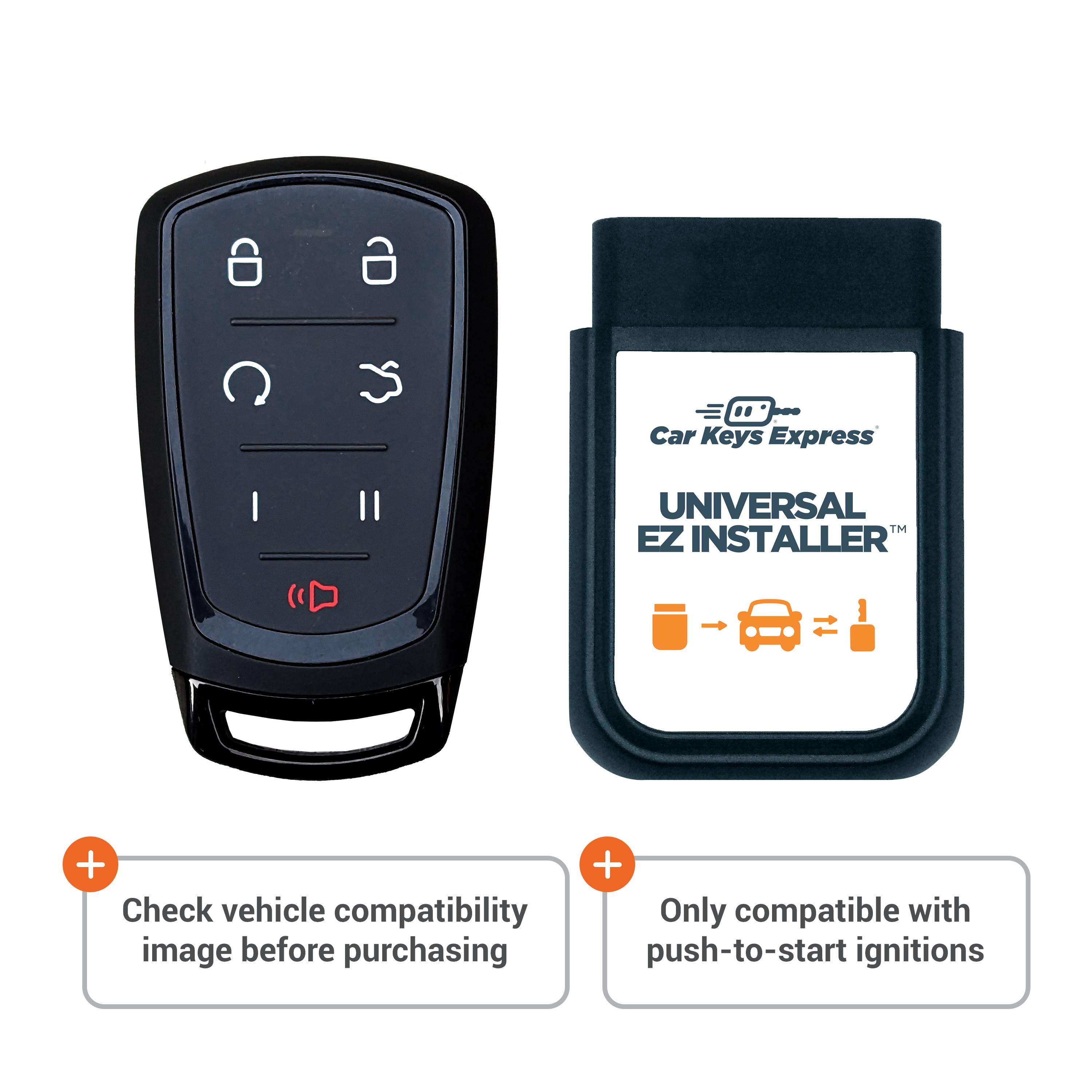 Car Keys Express Keyless Transmitter, Cover & Keys - AutoZone