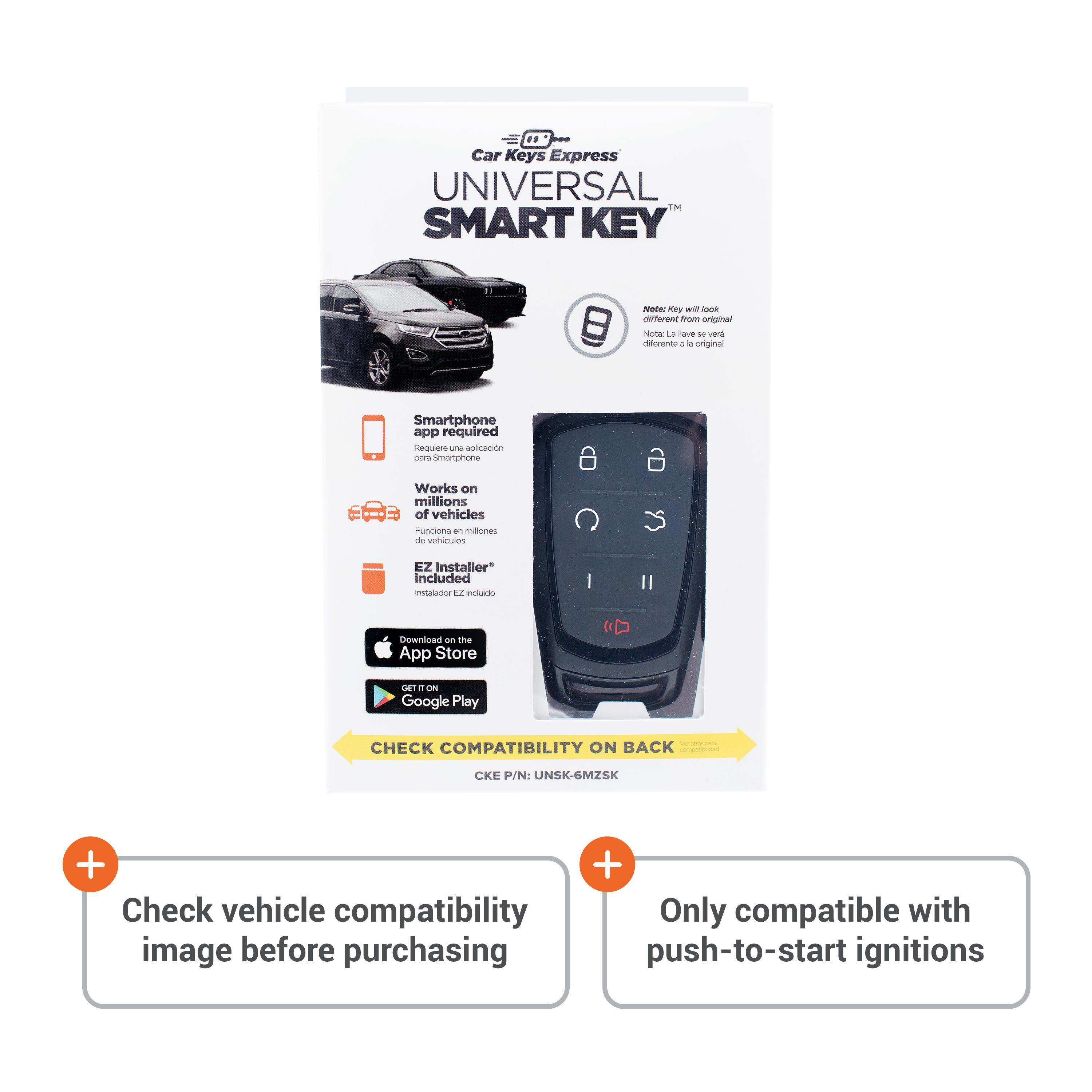 Car Keys Express Vehicle Key UNSK-6MZSK | AutoZone