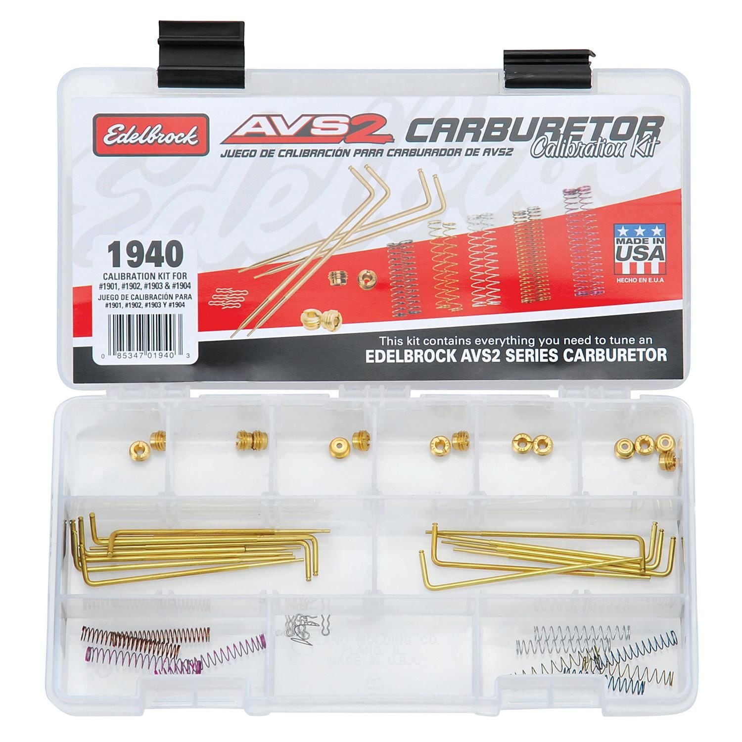 エーデルブロック　キャリブレーションキット Edelbrock Carburetor Calibration Kit 1940 | AutoZone