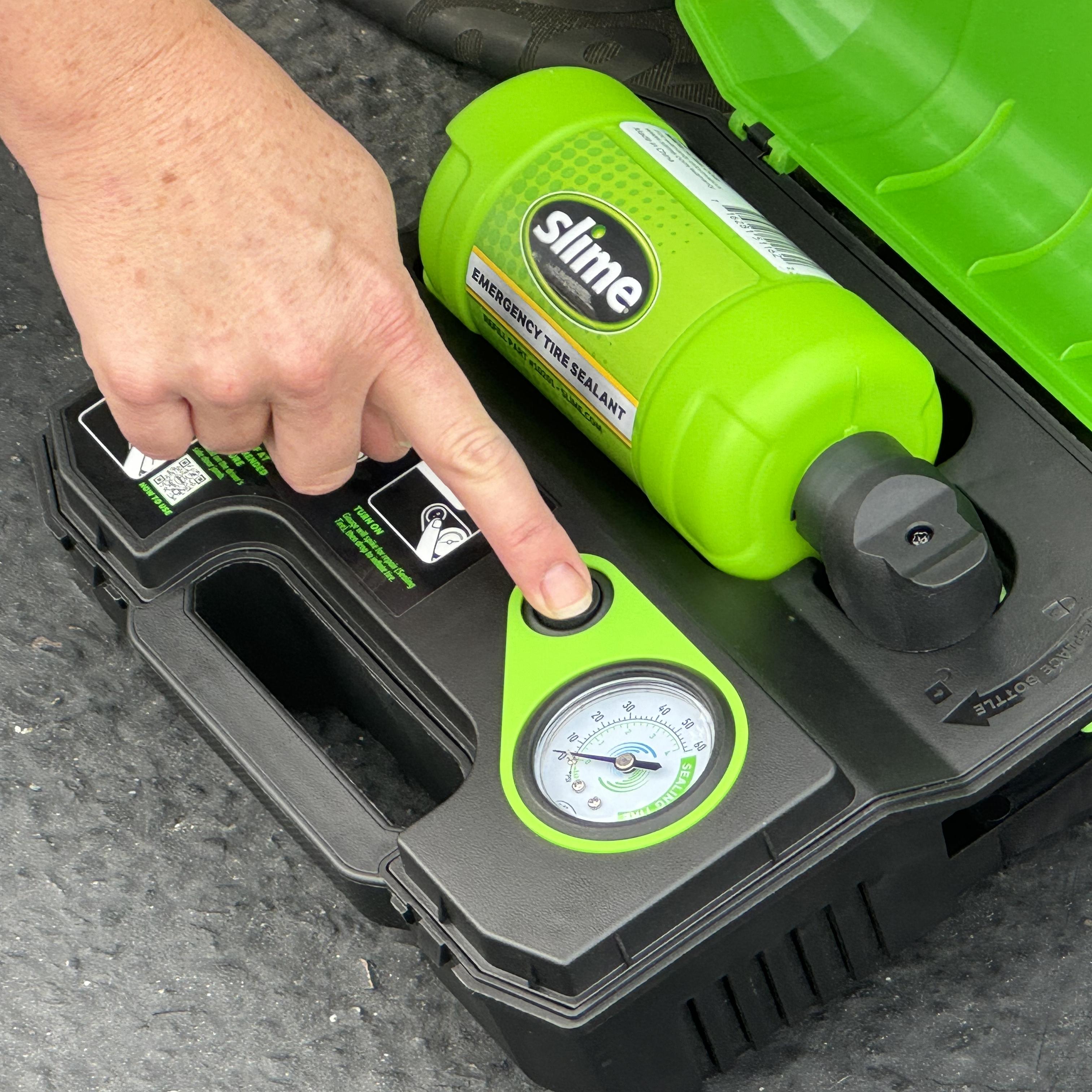 Slime Smart Spair Ultra Car/Trailer Flat Tire Repair Kit | AutoZone