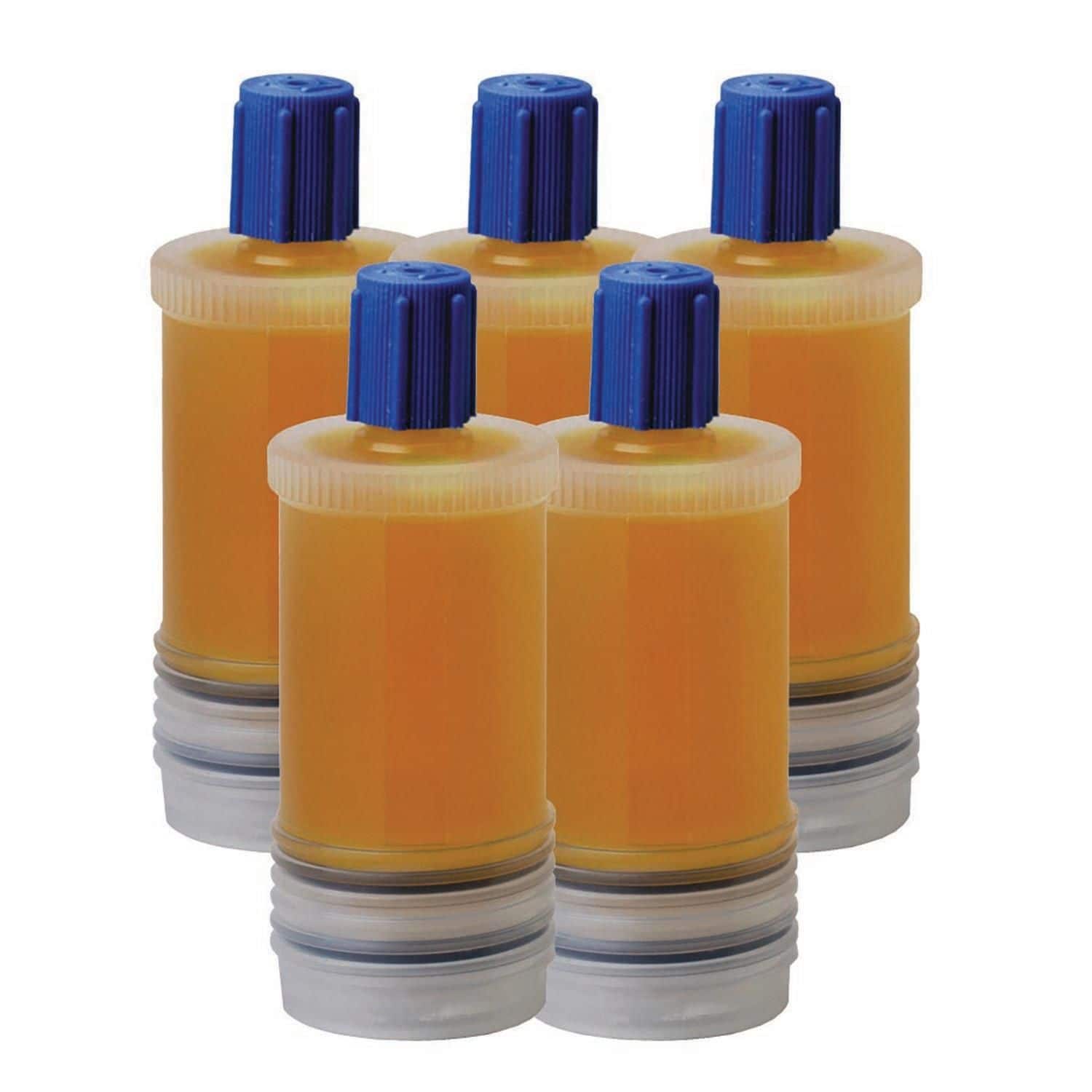 Mastercool A/C Leak Detector UV Dye - 5 Cartridges .25oz | AutoZone