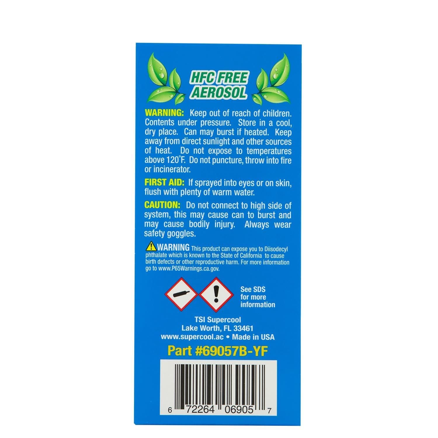 TSI Supercool 1234yf Universal Oil Charge with Performance