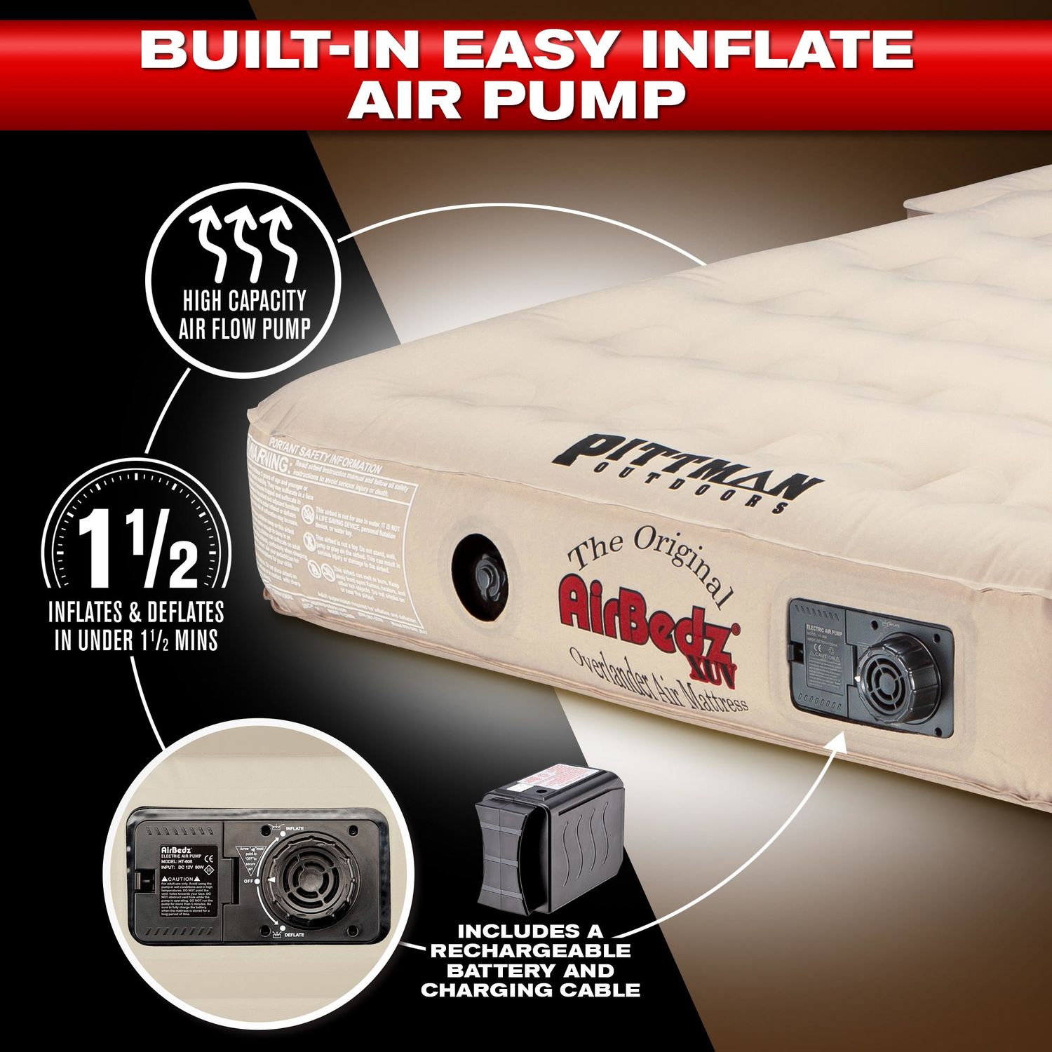 AirBedz Air Mattress PPI-TANXUV | AutoZone